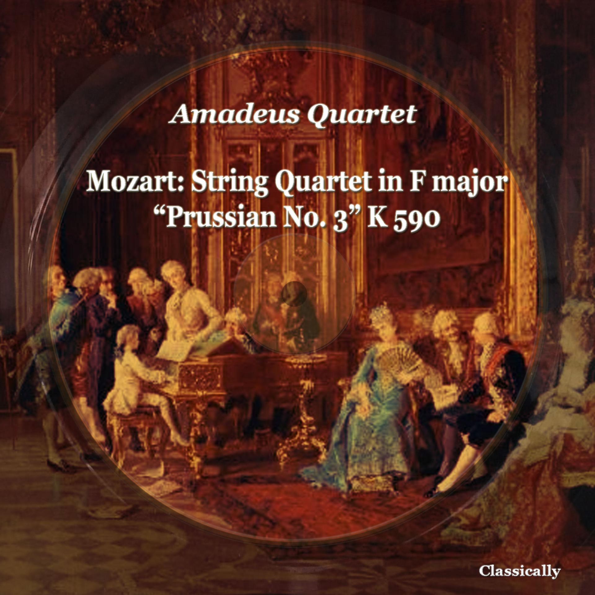 Постер альбома Mozart: String Quartet in F Major "prussian No. 3" K 590
