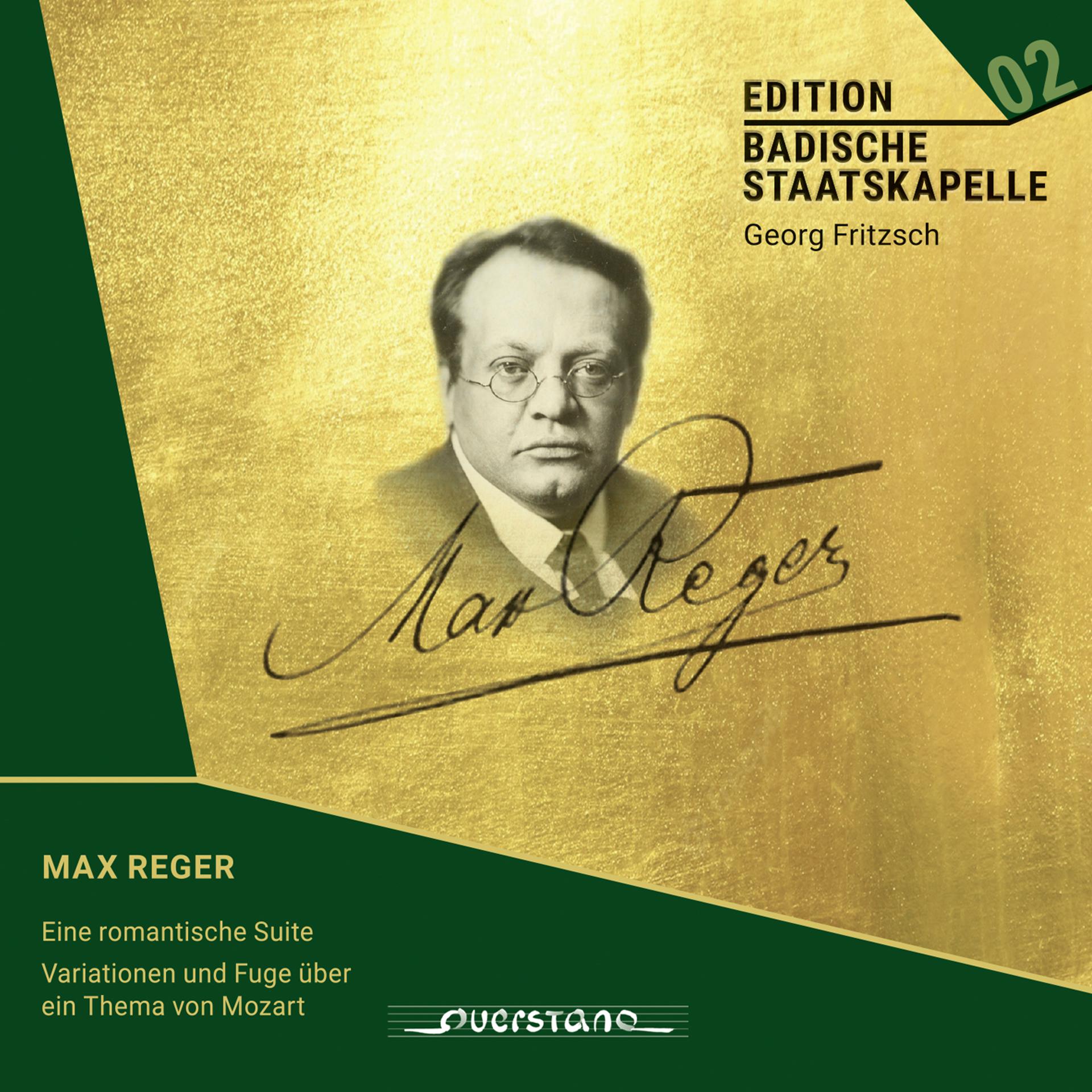 Постер альбома Max Reger: Romantische Suite, Mozart-Variationen