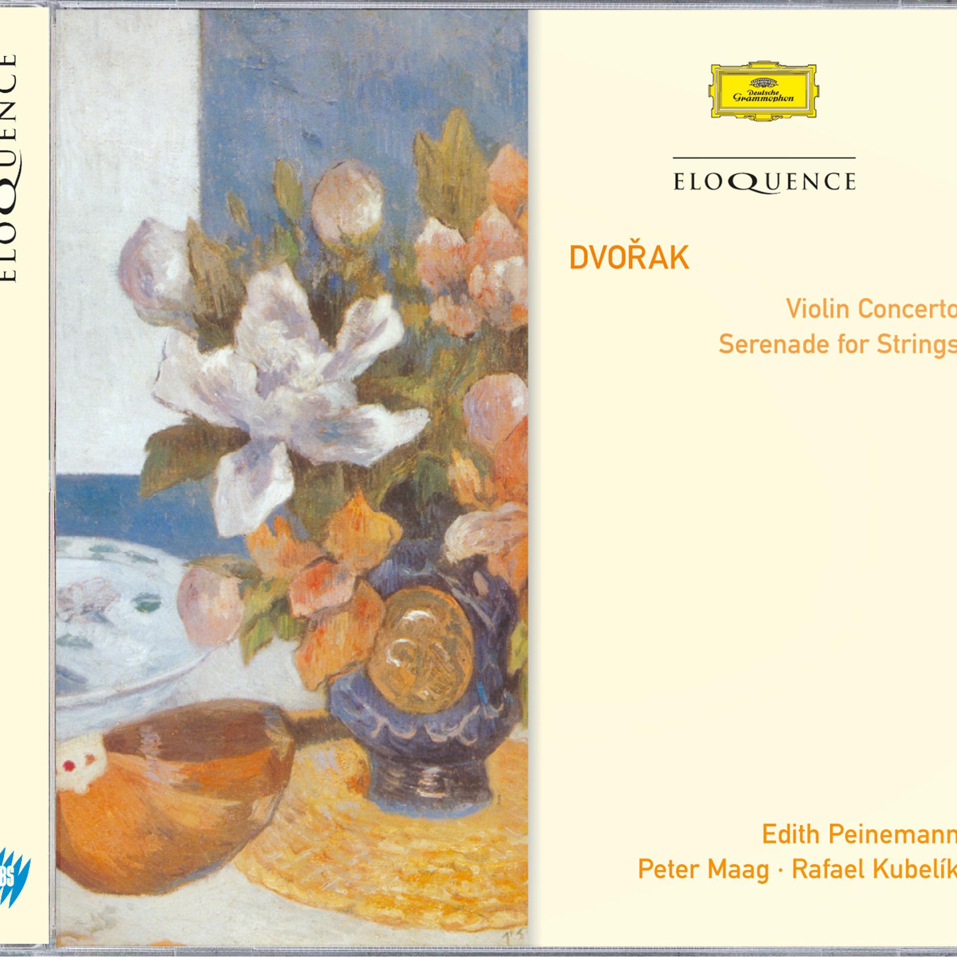 Постер альбома DVORAK: Violin Concerto; Serenade