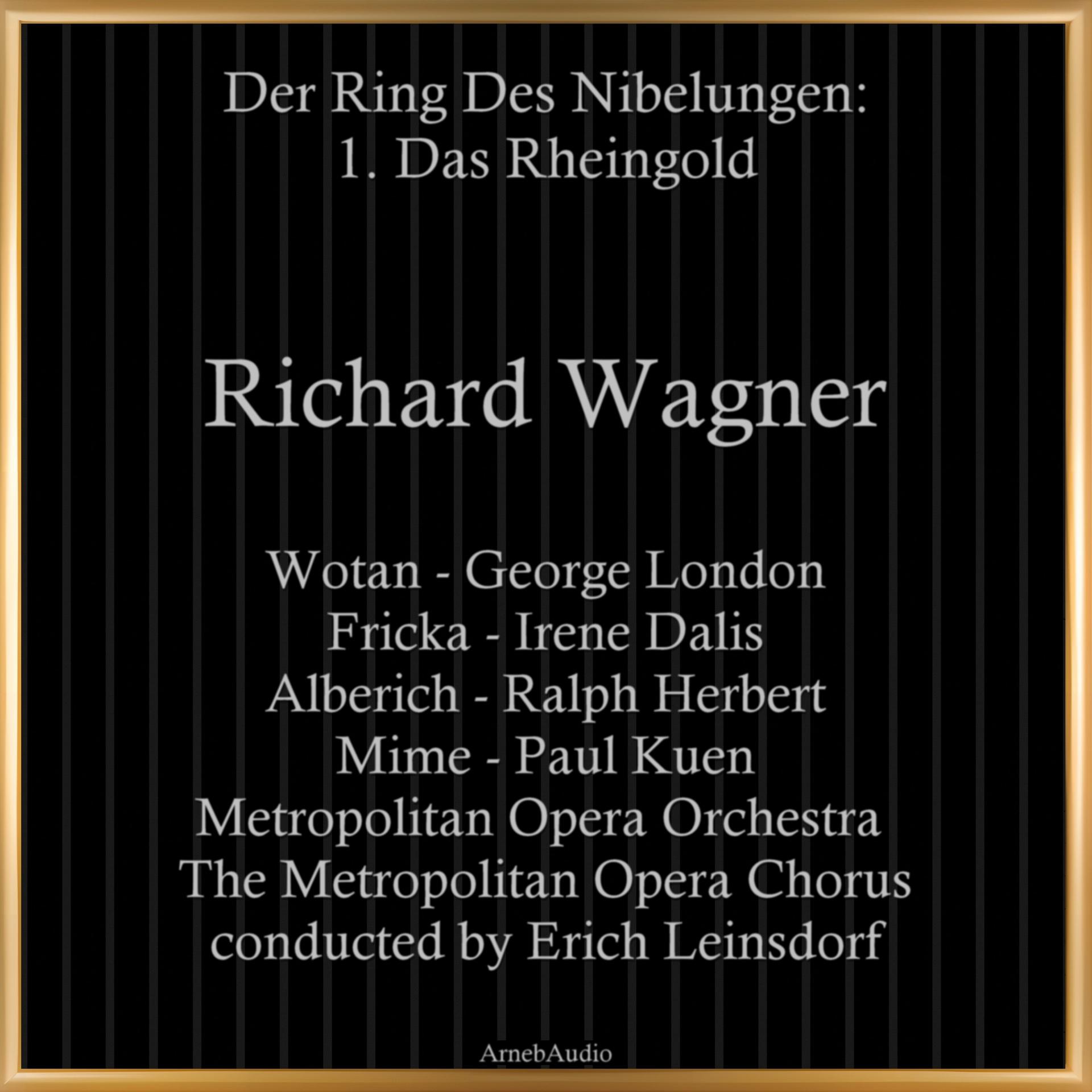 Постер альбома Richard Wagner: Der Ring Des Nibelungen: 1. Das Rheingold