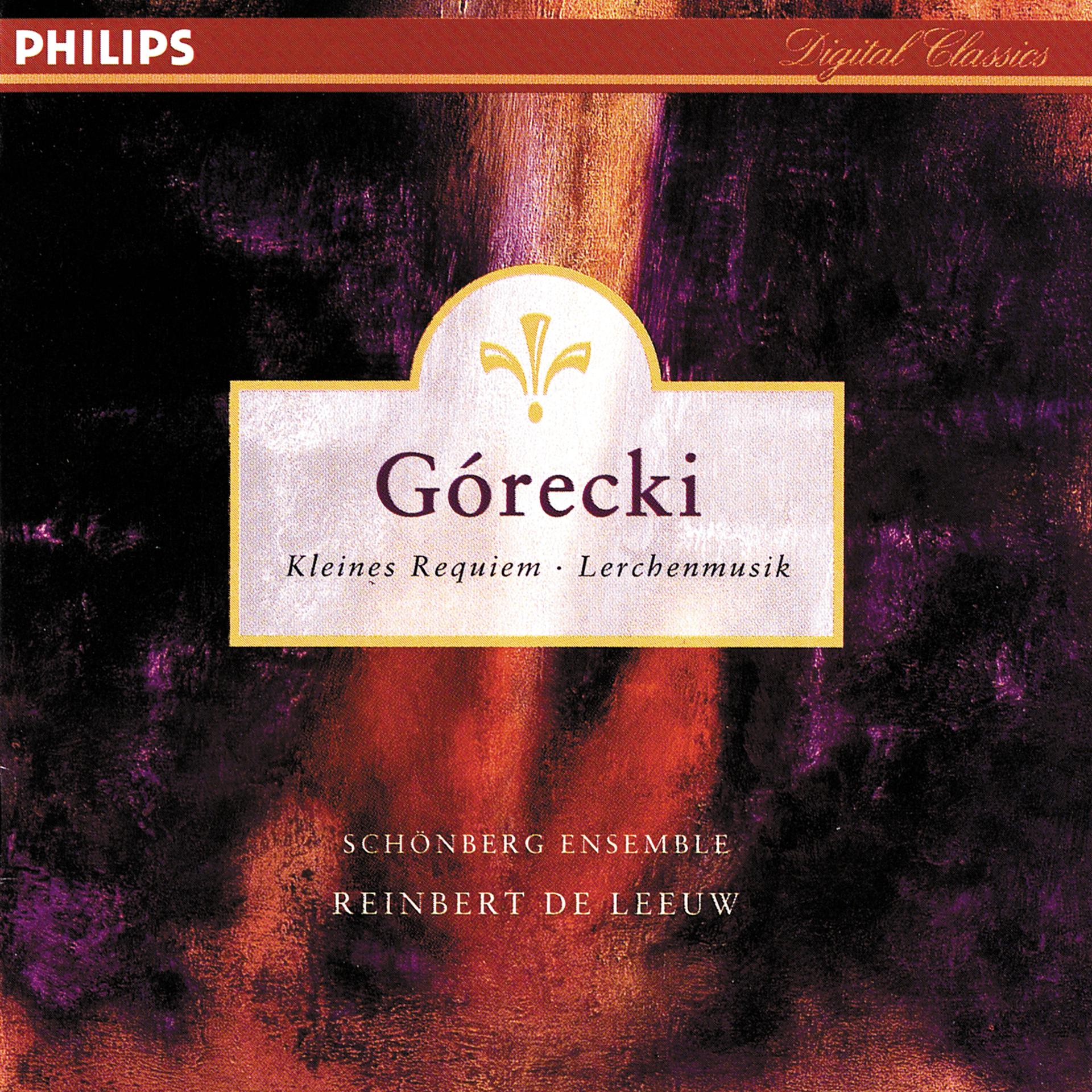 Постер альбома Górecki: Kleines Requiem für eine Polka etc.