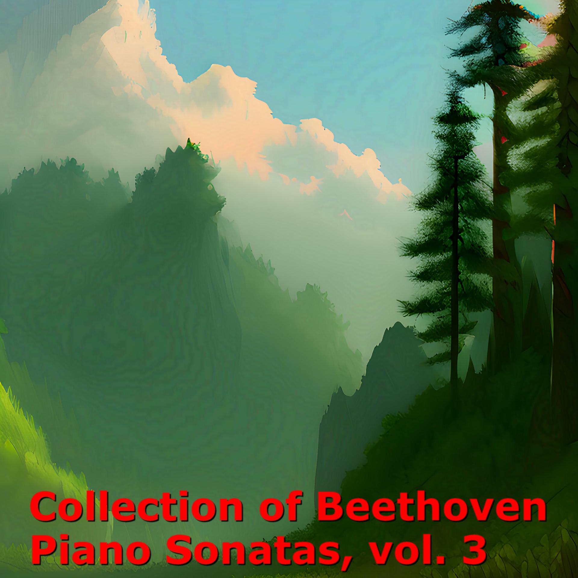 Постер альбома Collection of Beethoven Piano Sonatas, vol. 3