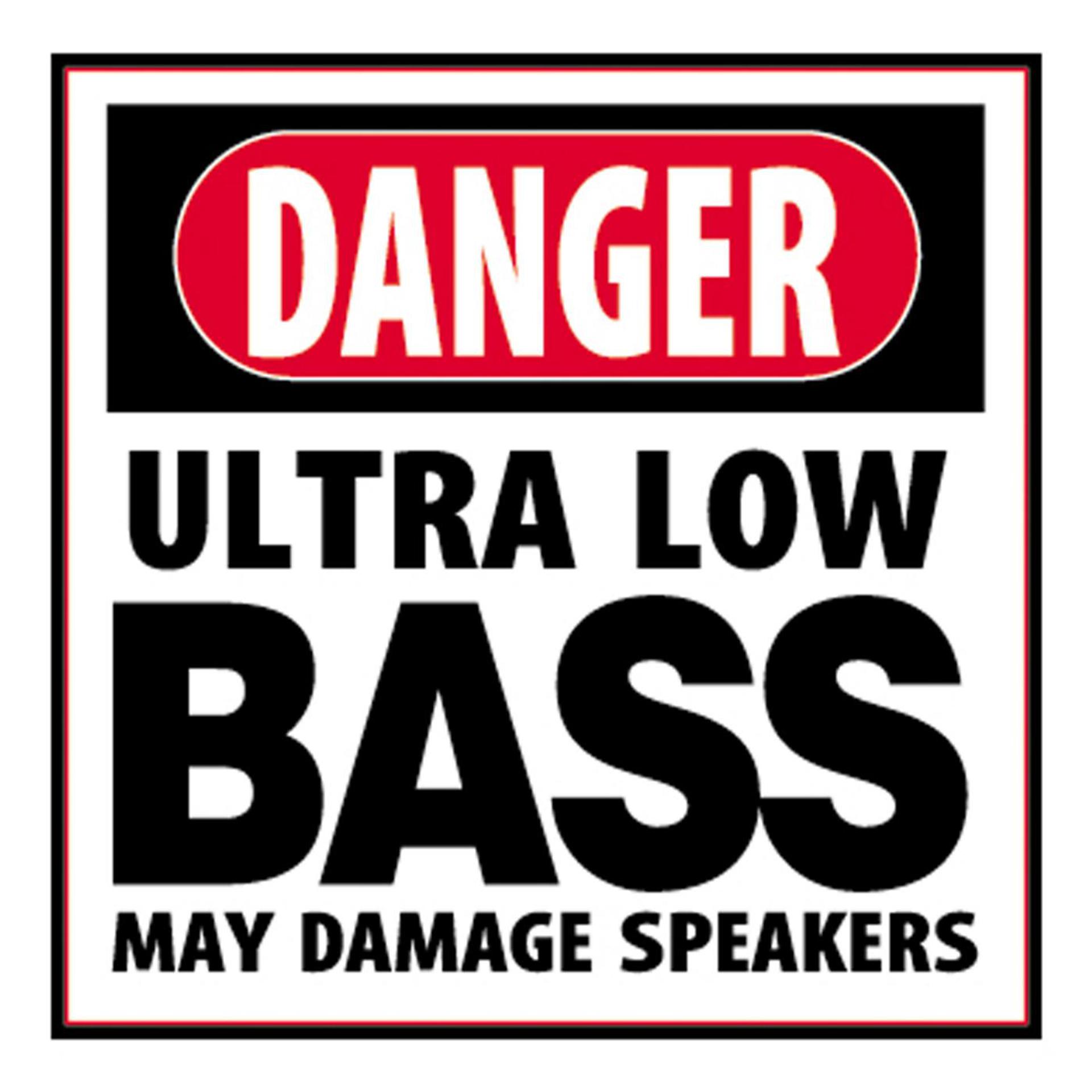 Постер альбома Danger: Ultra Low Bass Volume 1
