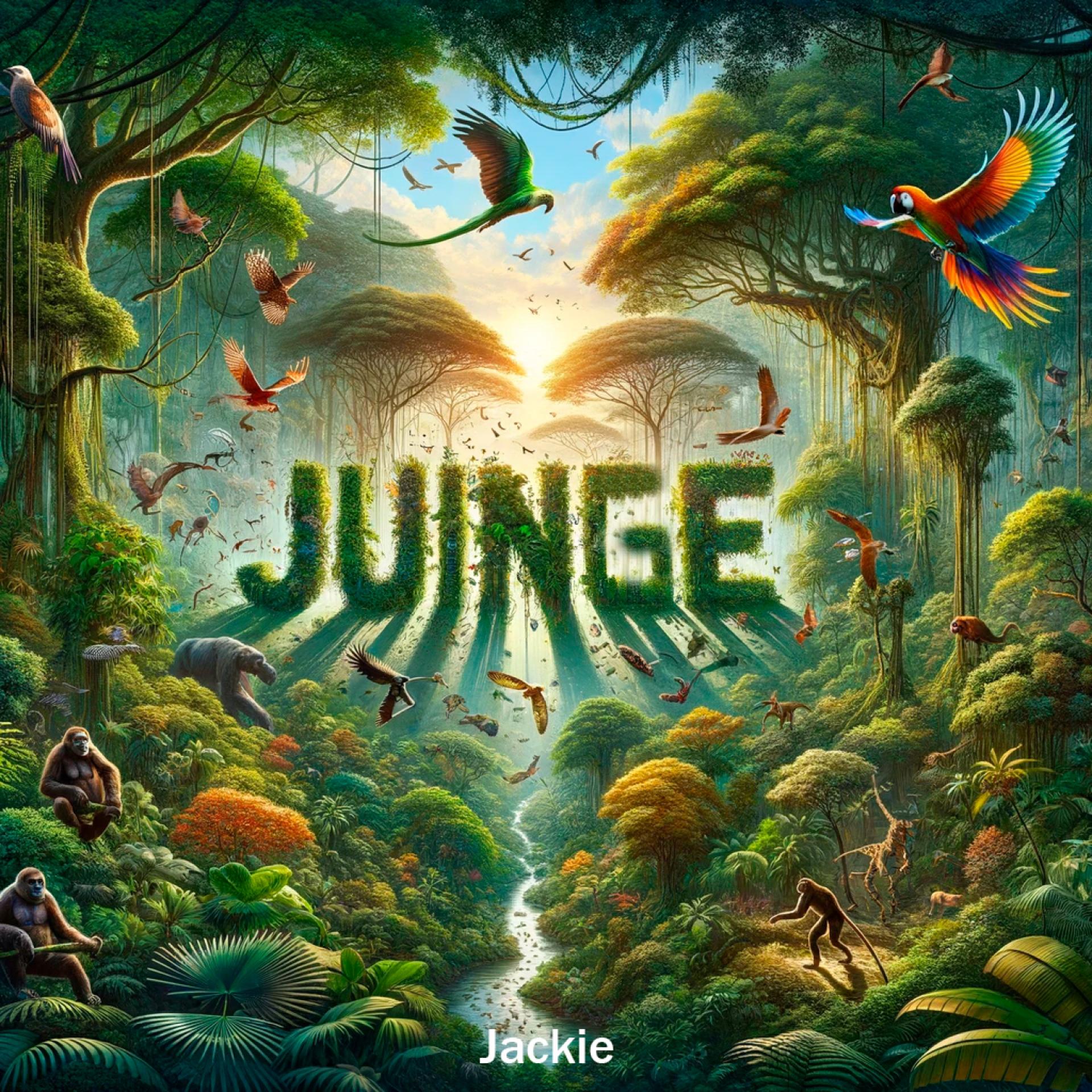 Постер альбома джунгли