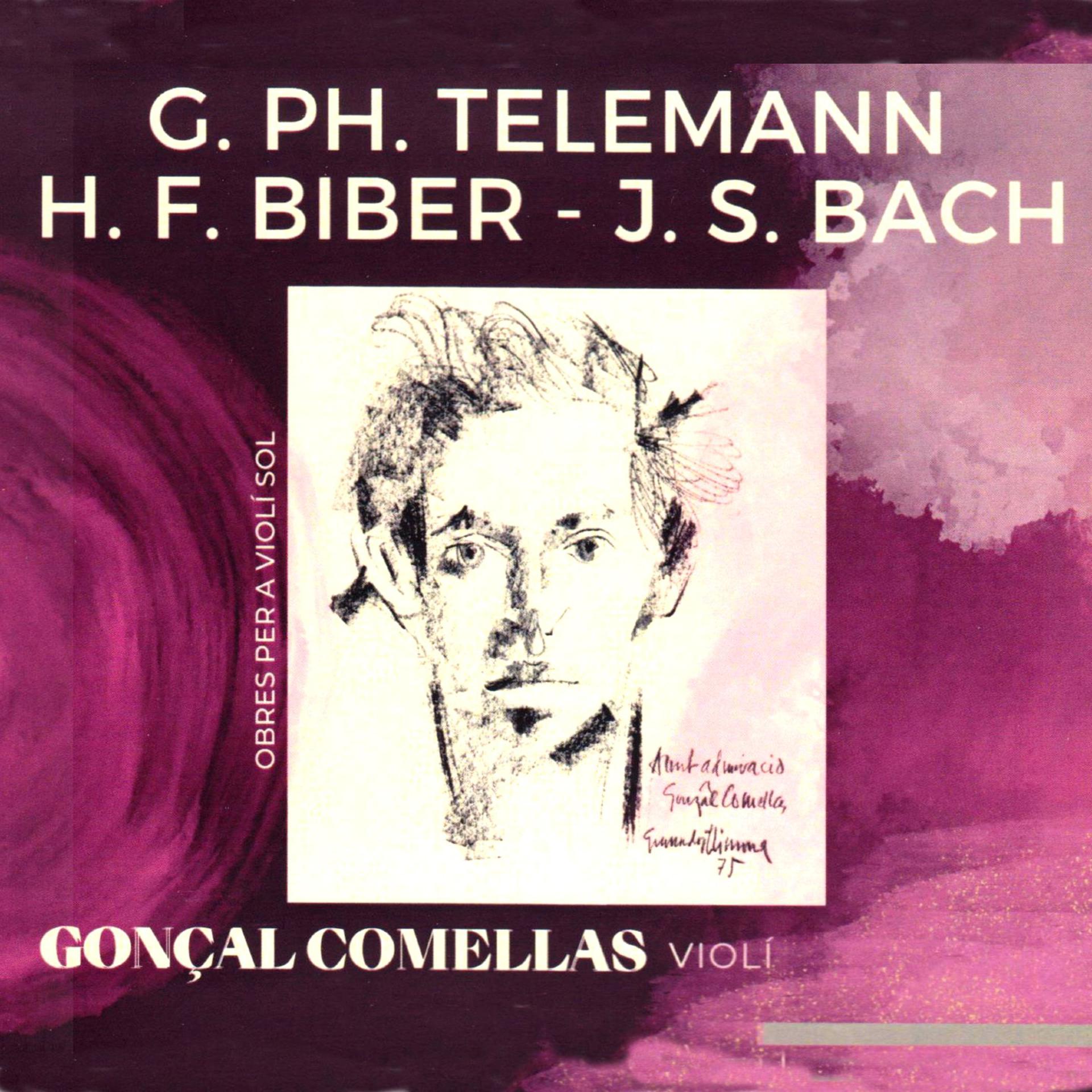 Постер альбома Gonçal Comellas Telemann Biber Bach
