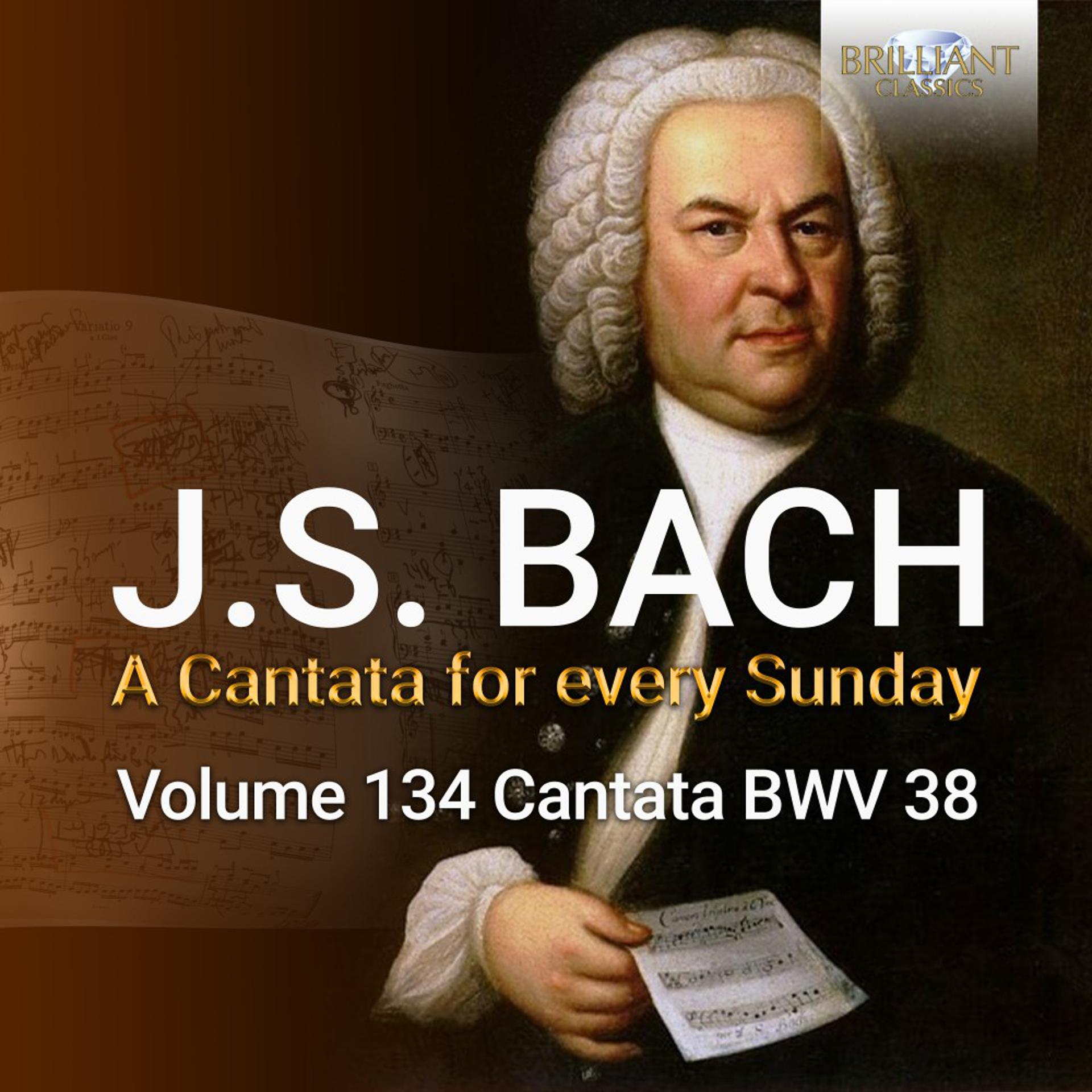 Постер альбома J.S. Bach: Aus tiefer Not schrei ich zu dir, BWV 38