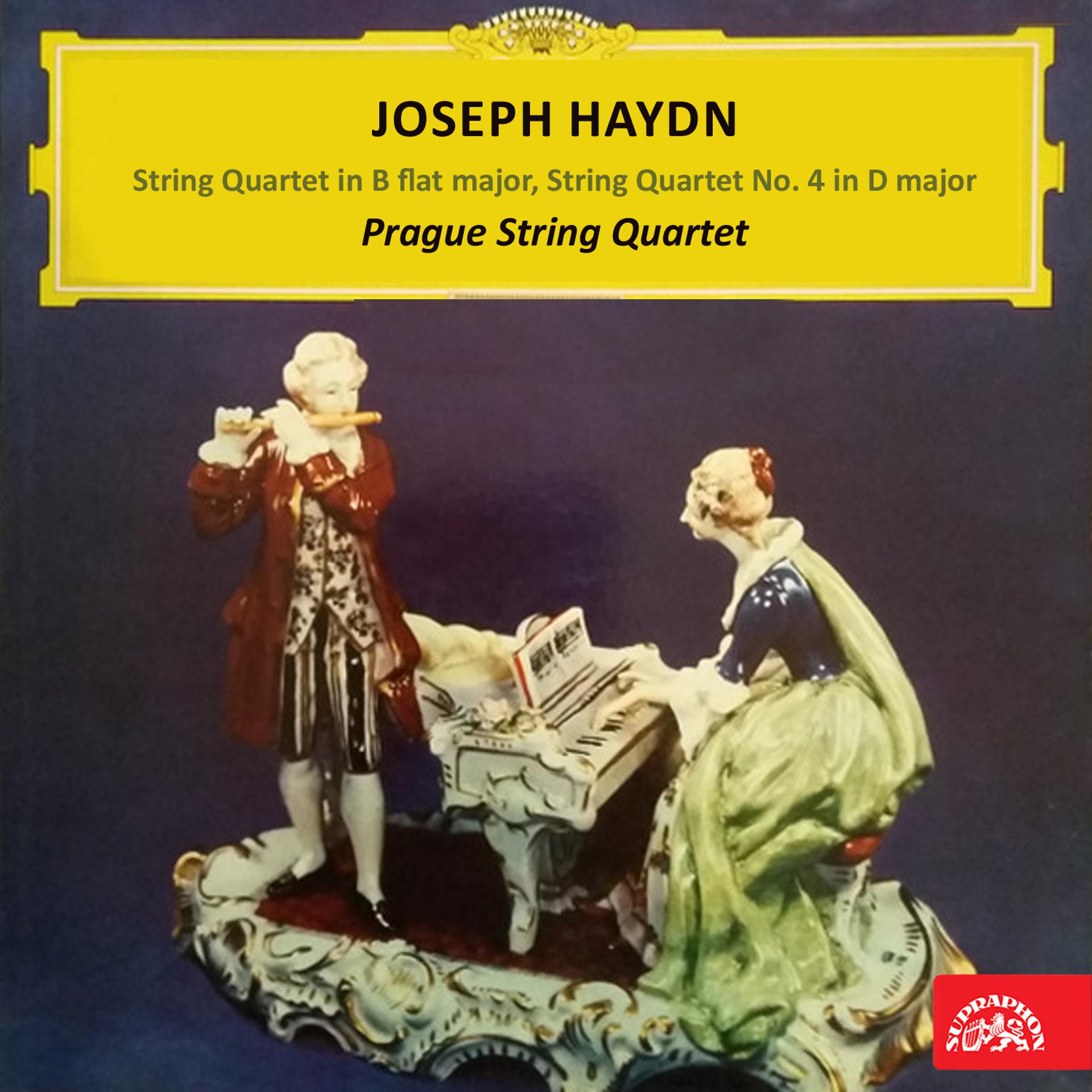 Постер альбома Haydn: String Quartet in B-Flat Major, String Quartet No. 4 in D Major