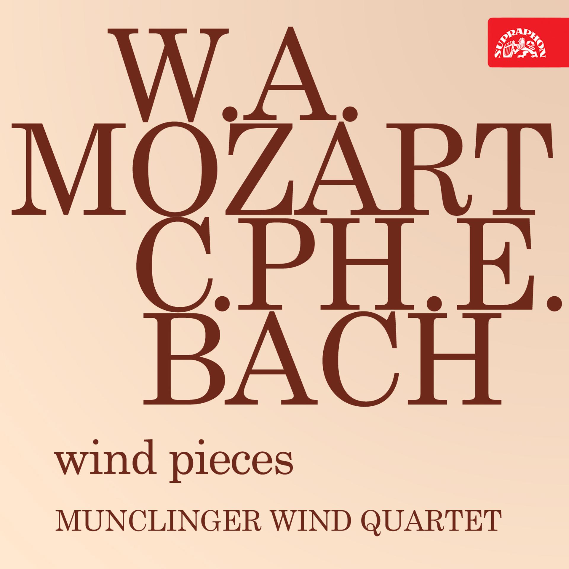Постер альбома Mozart, Bach: Wind Pieces