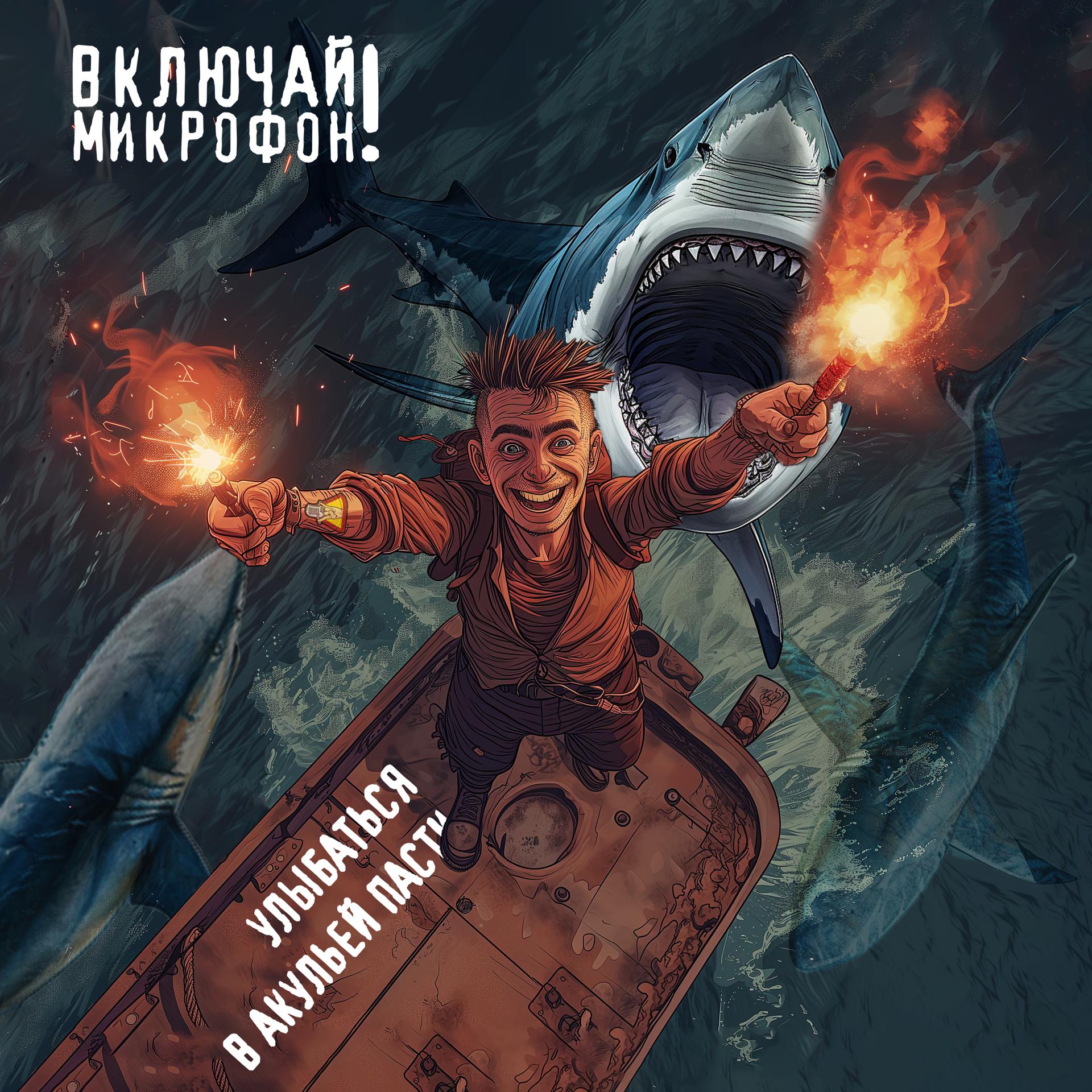 Постер альбома Улыбаться в акульей пасти