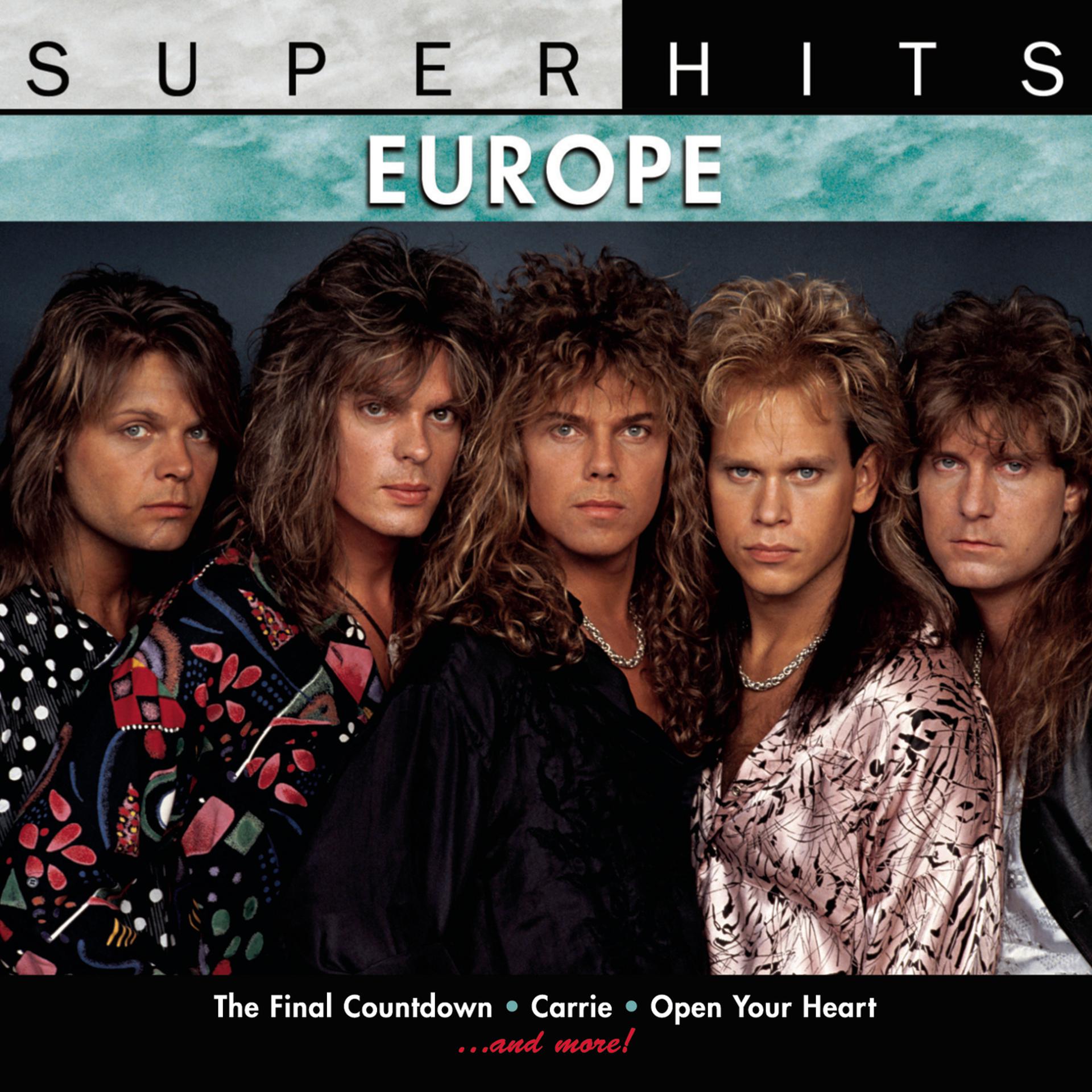 Слушать рок хиты 80 90 зарубежные. Europe группа 1986. Europa группа the Final Countdown. Europe Band обложки. Europe the Final Countdown обложка.