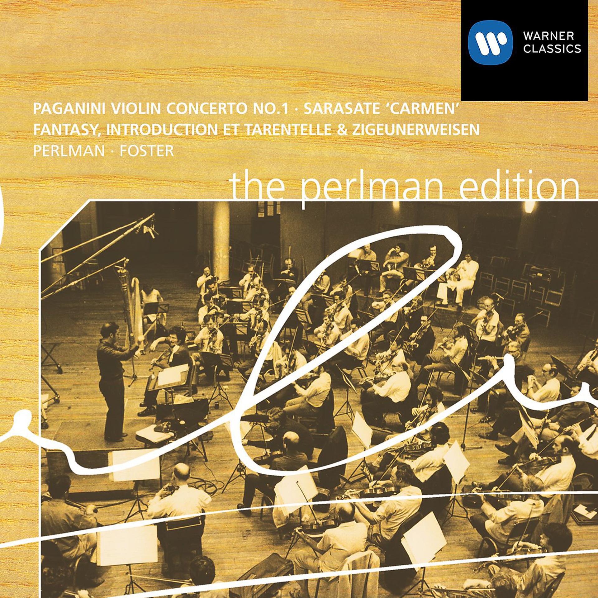 Постер альбома Paganini: Violin Concerto No.1 / Sarasate: Carmen Fantasy etc.