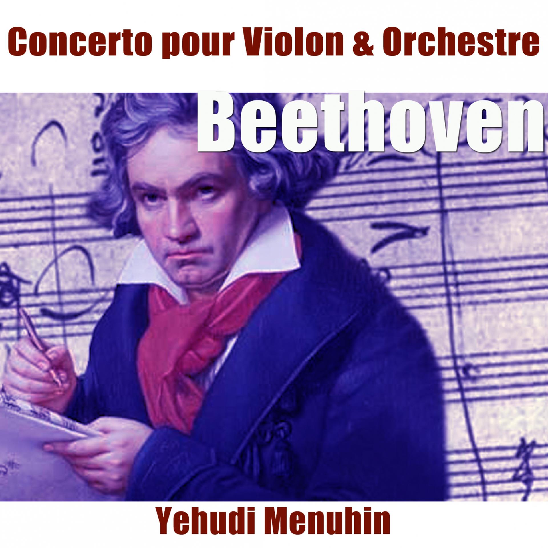 Постер альбома Beethoven: Concerto pour violon