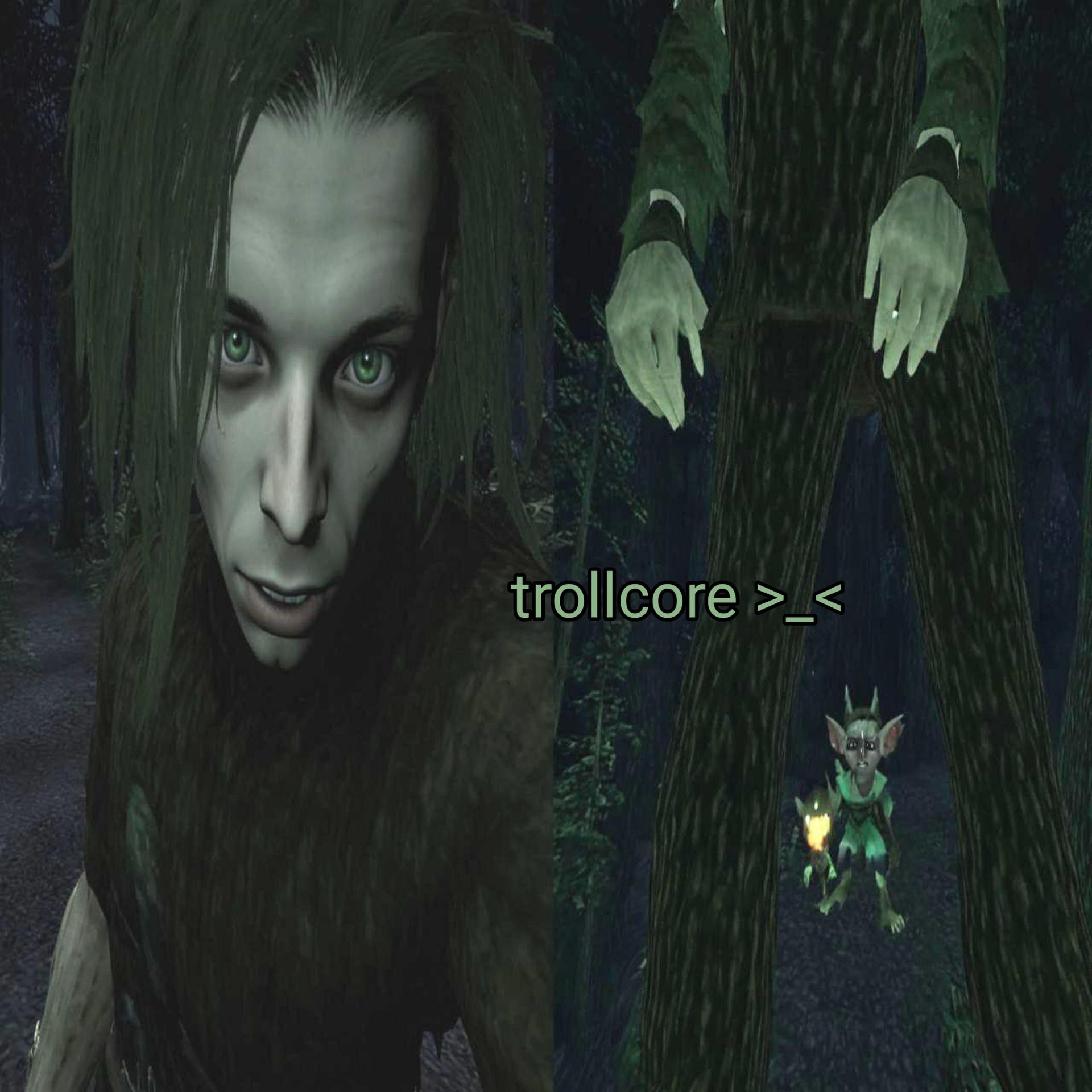 Постер альбома trollcore >_<