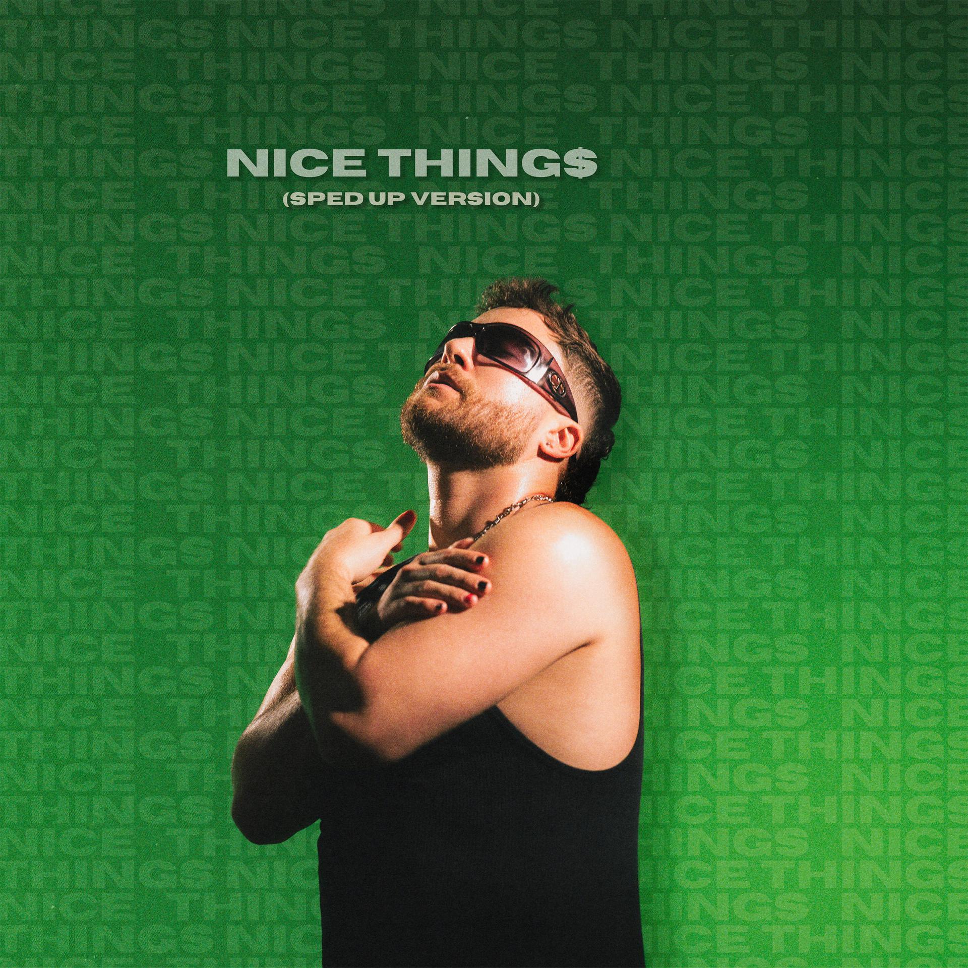 Постер альбома NICE THINGS (sped up)