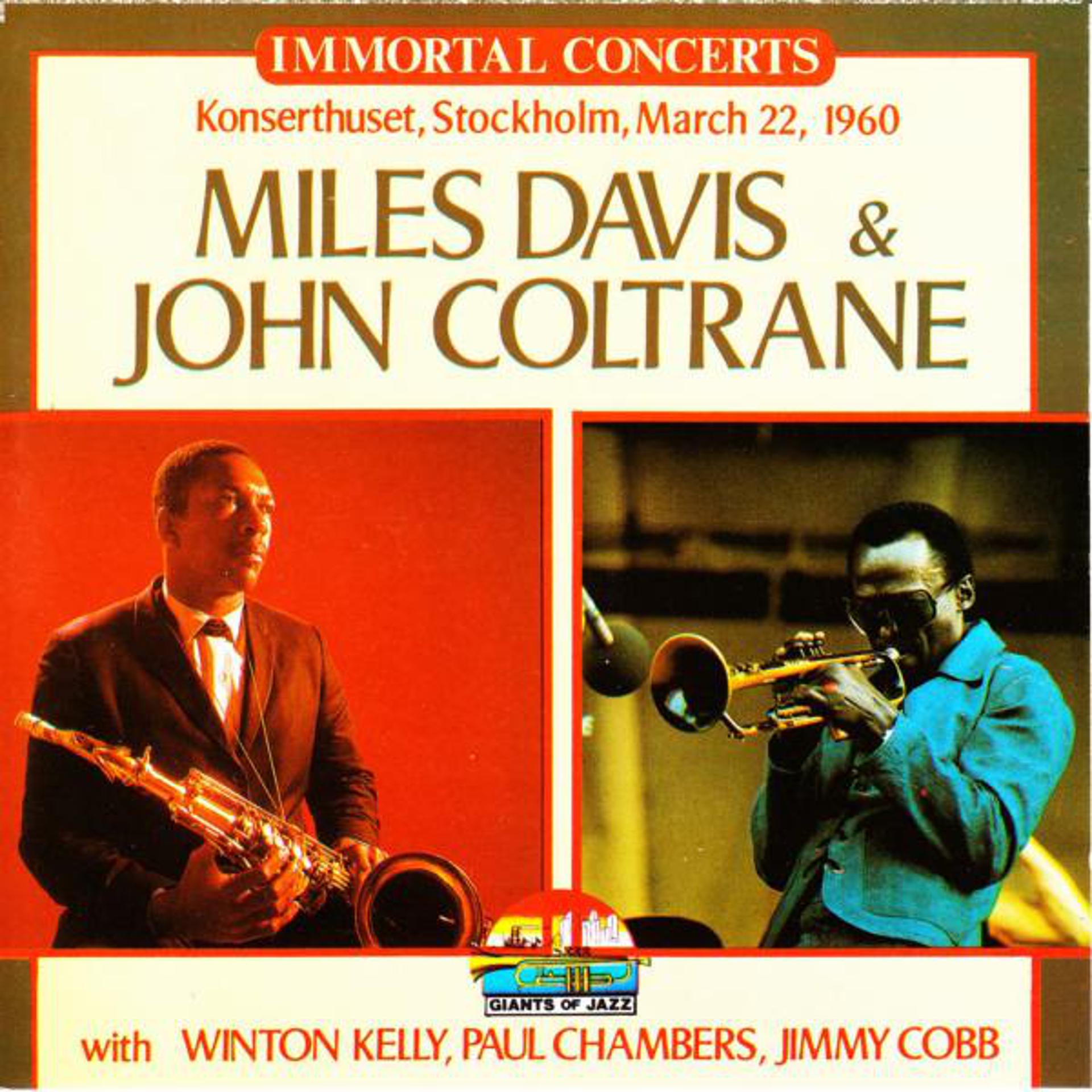 Постер альбома Miles Davis & John Coltrane