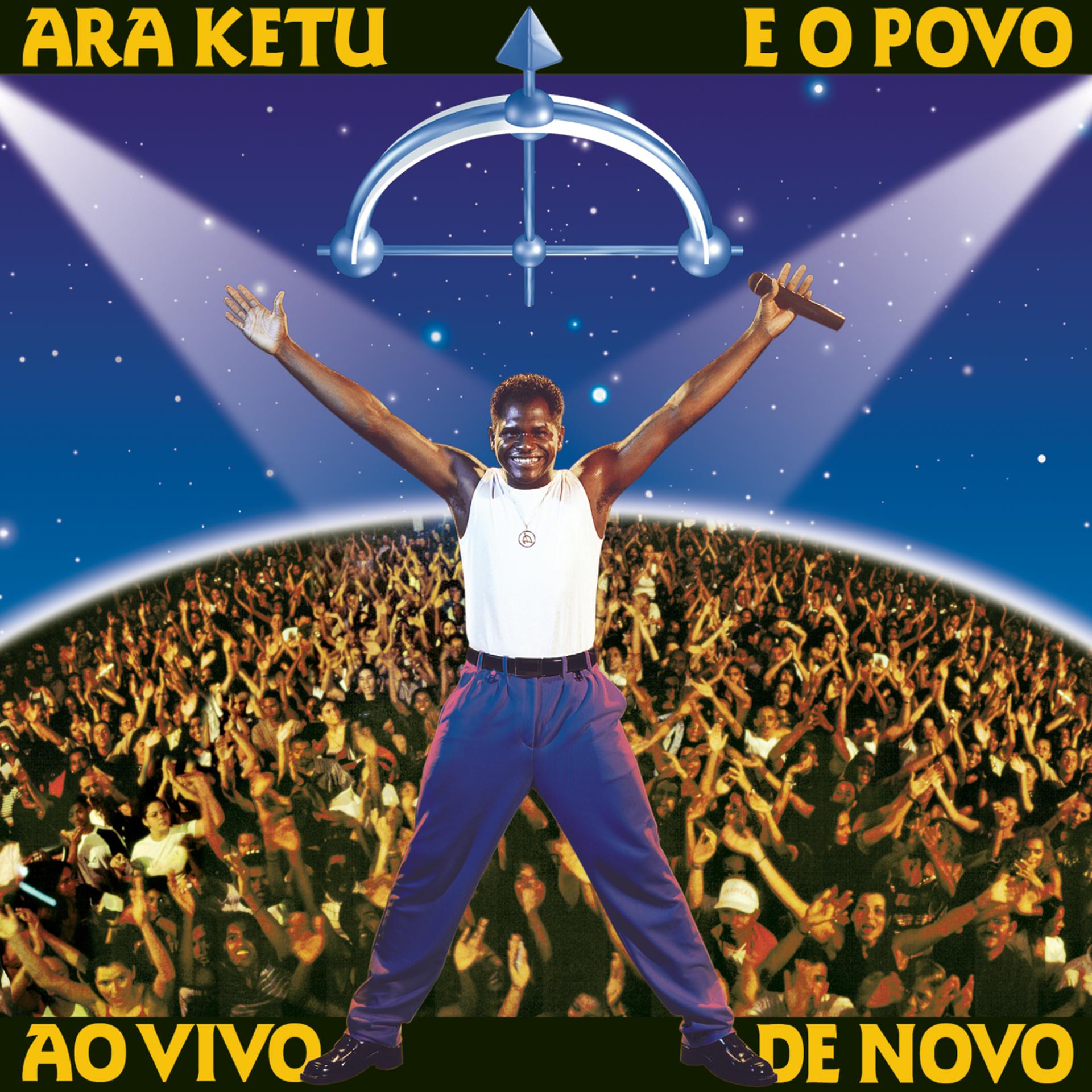 Постер альбома E o Povo Ao Vivo de Novo