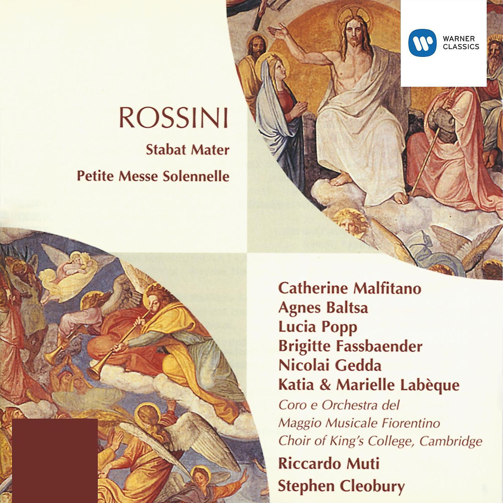 Постер альбома Rossini: Stabat Mater - Petite Messe Solennelle