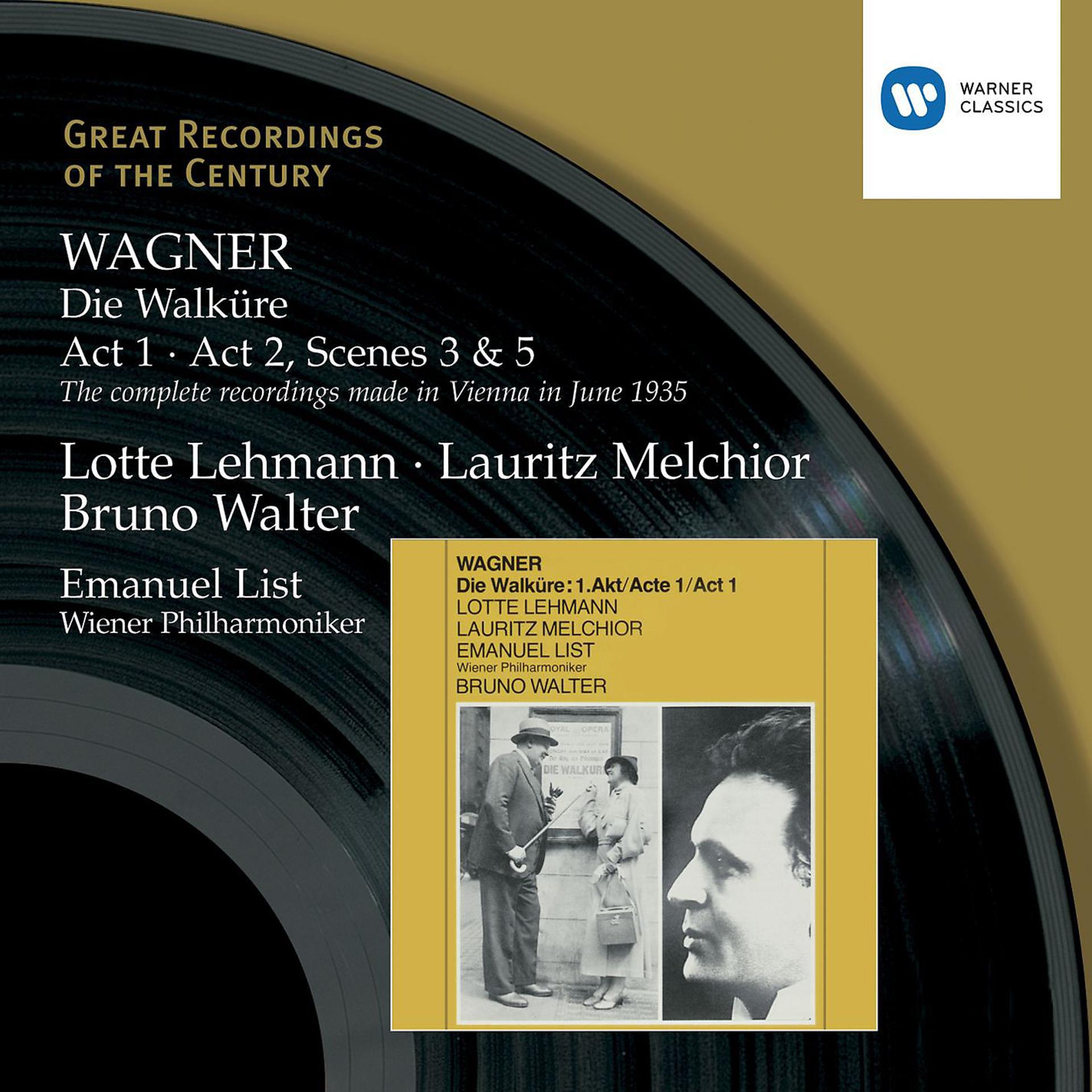 Постер альбома Wagner: Die Walküre Acts 1 & 2