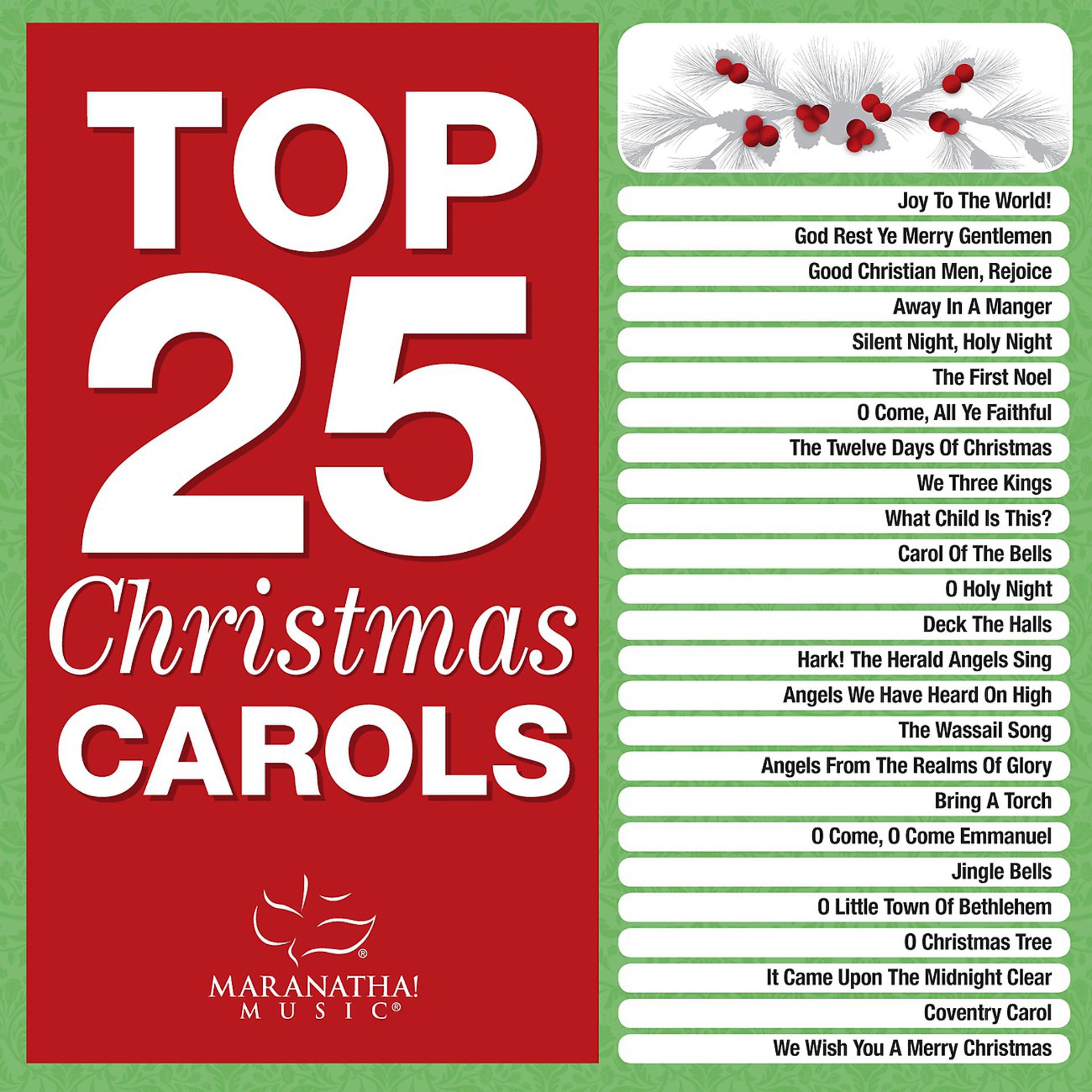 Постер альбома Top 25 Christmas Carols