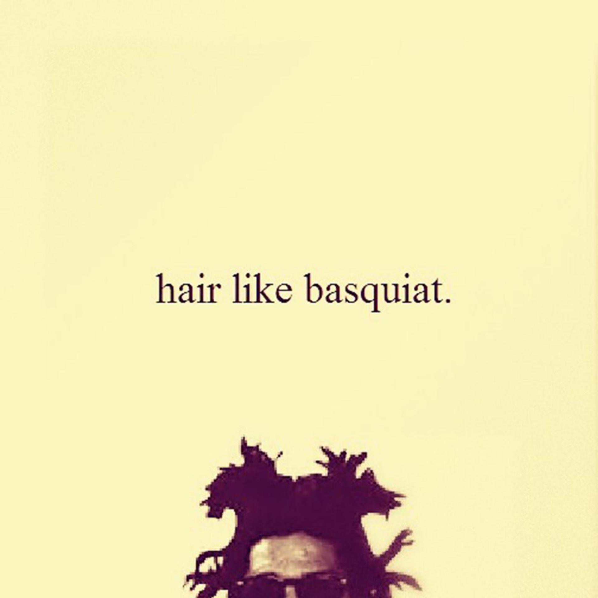 Постер альбома Hair Like Basquiat.