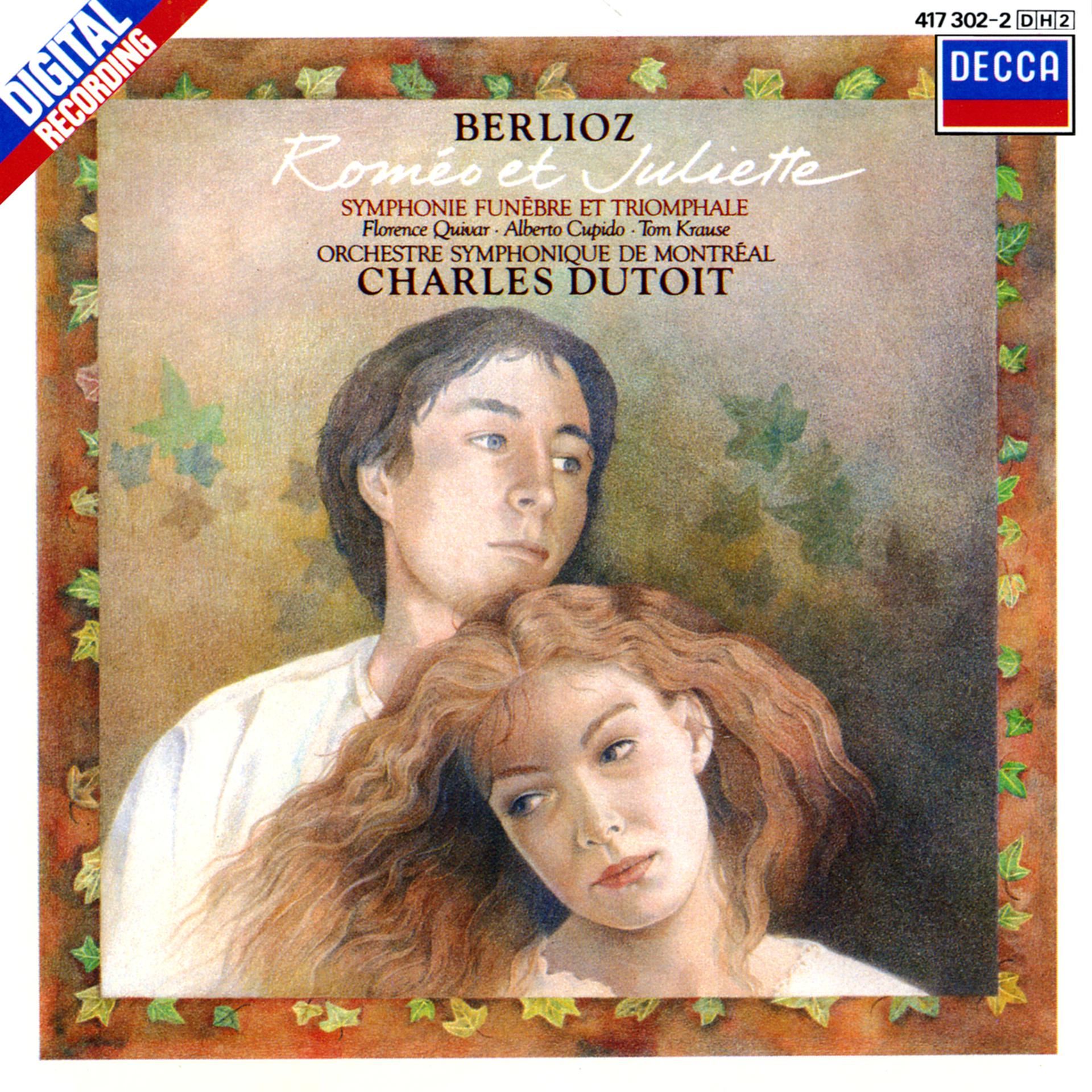 Постер альбома Berlioz: Roméo et Juliette; Symphonie funèbre et triomphale