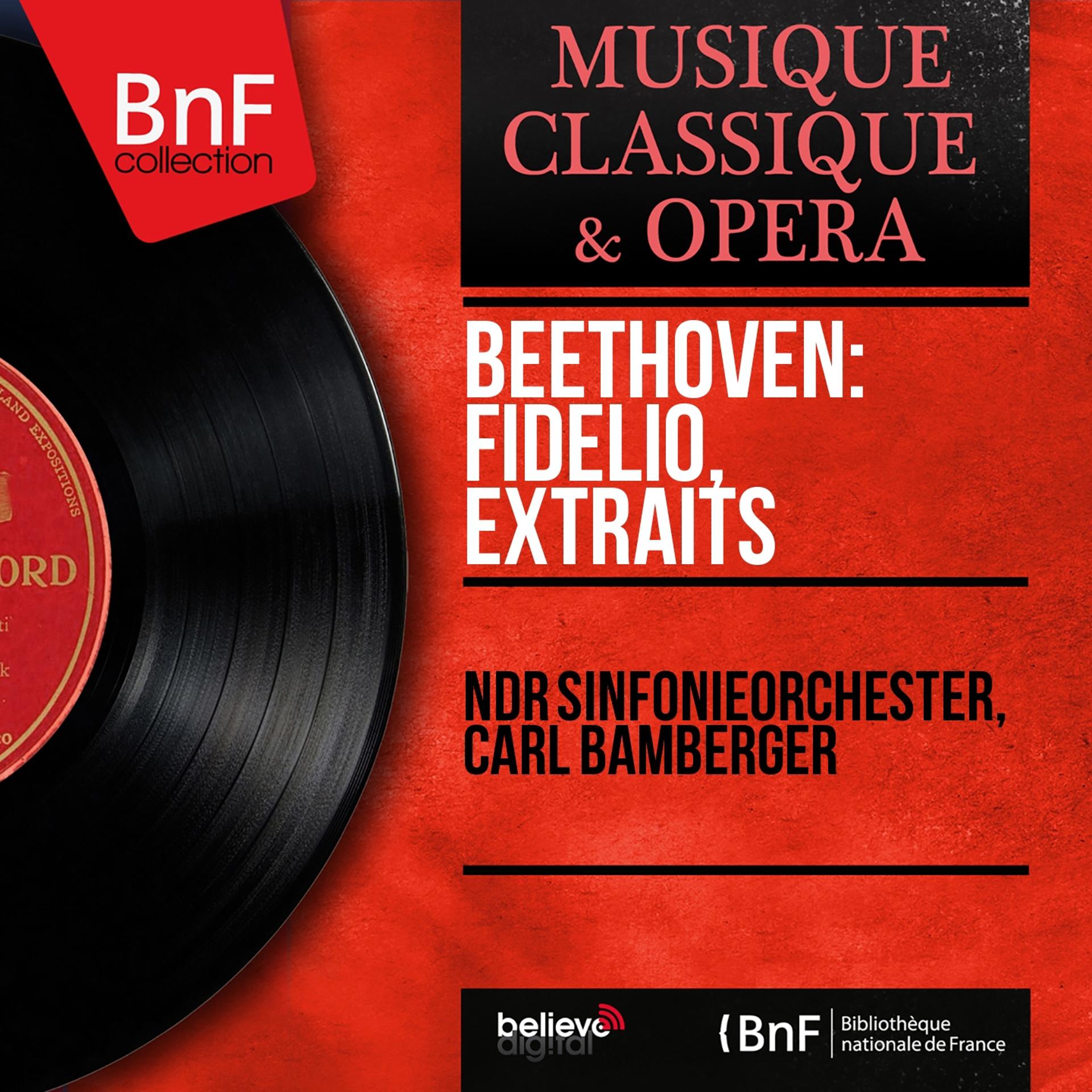 Постер альбома Beethoven: Fidelio, extraits (Mono Version)