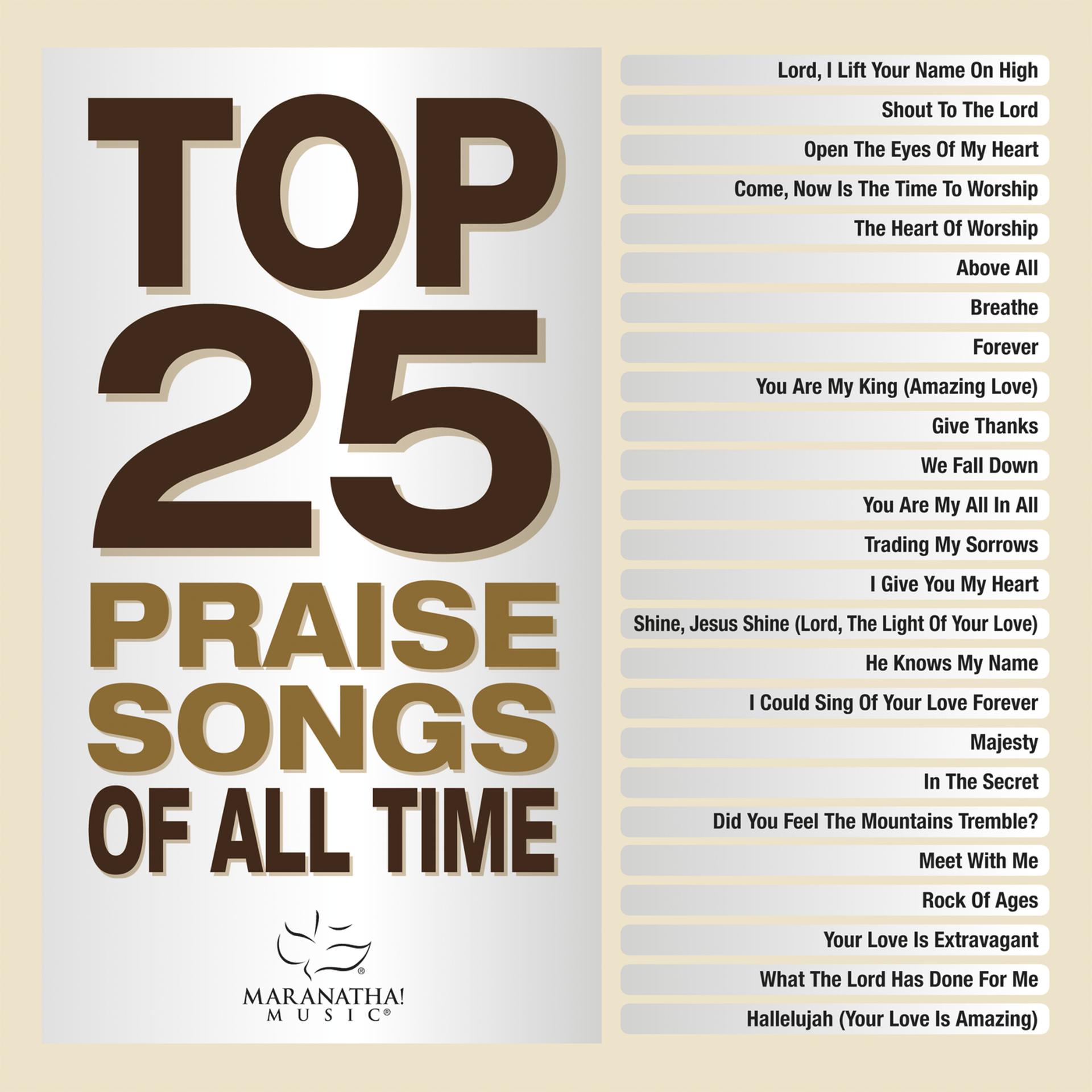 Постер альбома Top 25 Praise Songs Of All Time