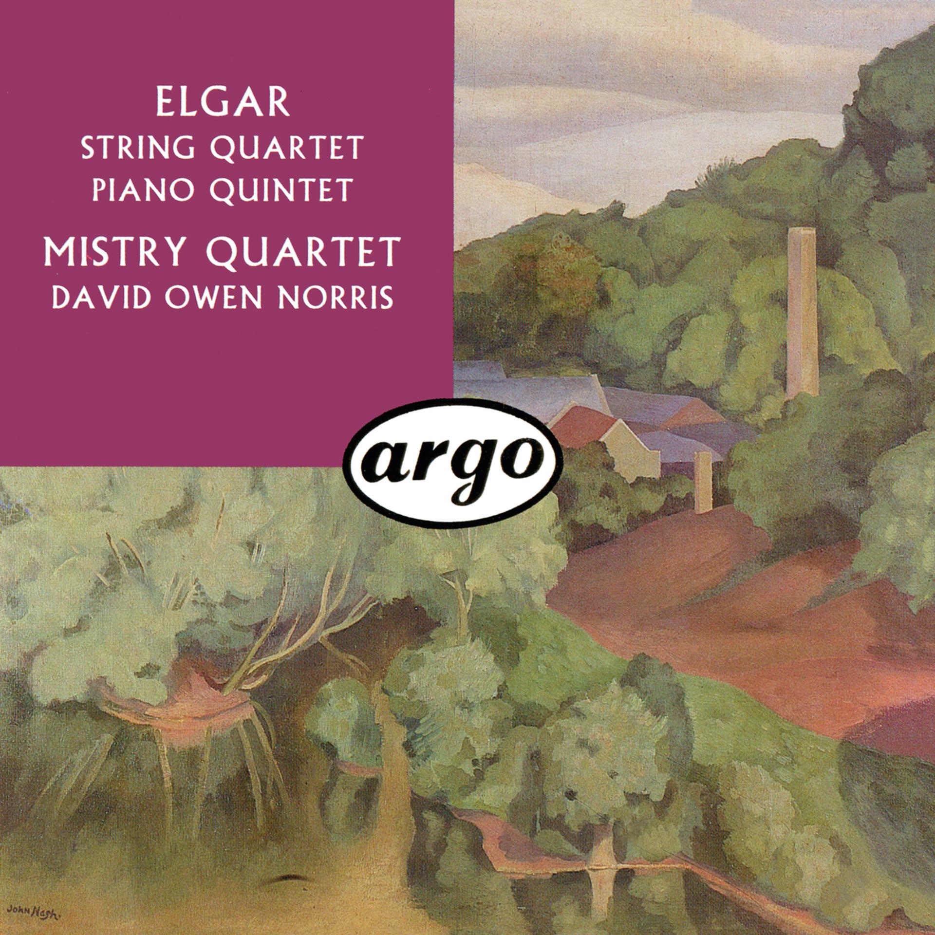 Постер альбома Elgar: String Quartet; Piano Quintet