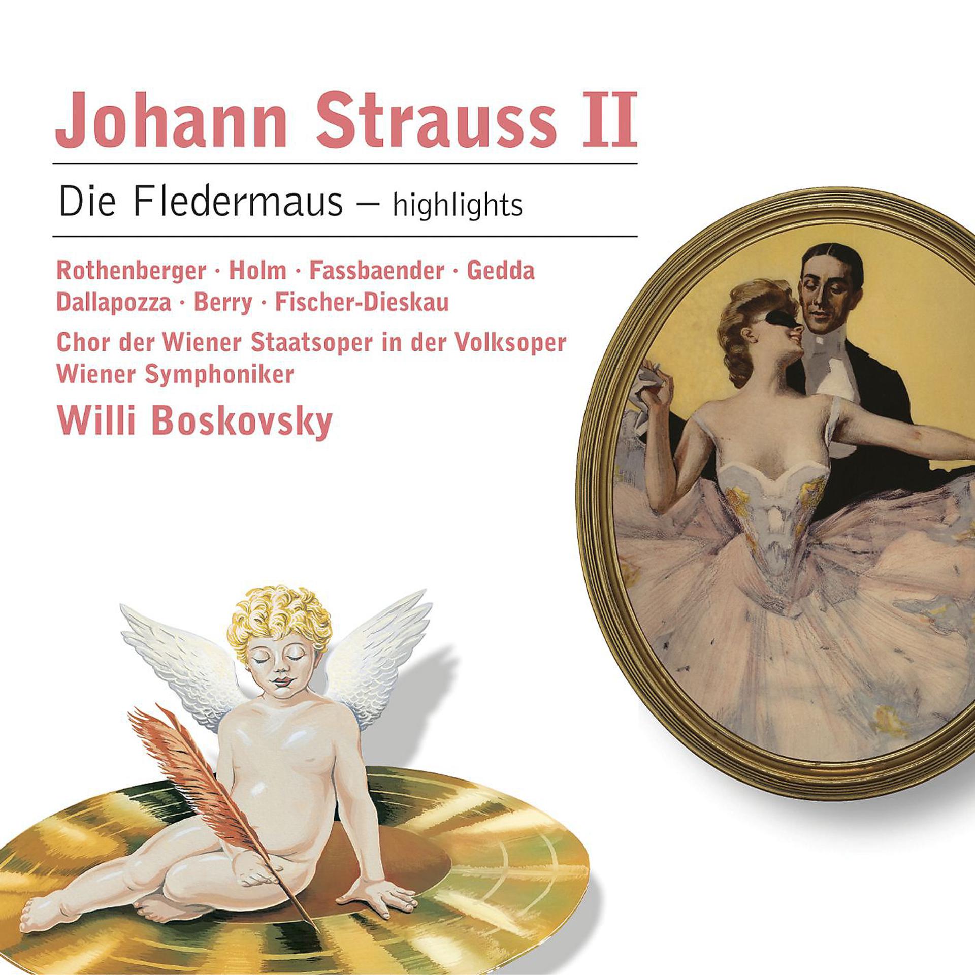 Постер альбома Strauss: Die Fledermaus - Highlights