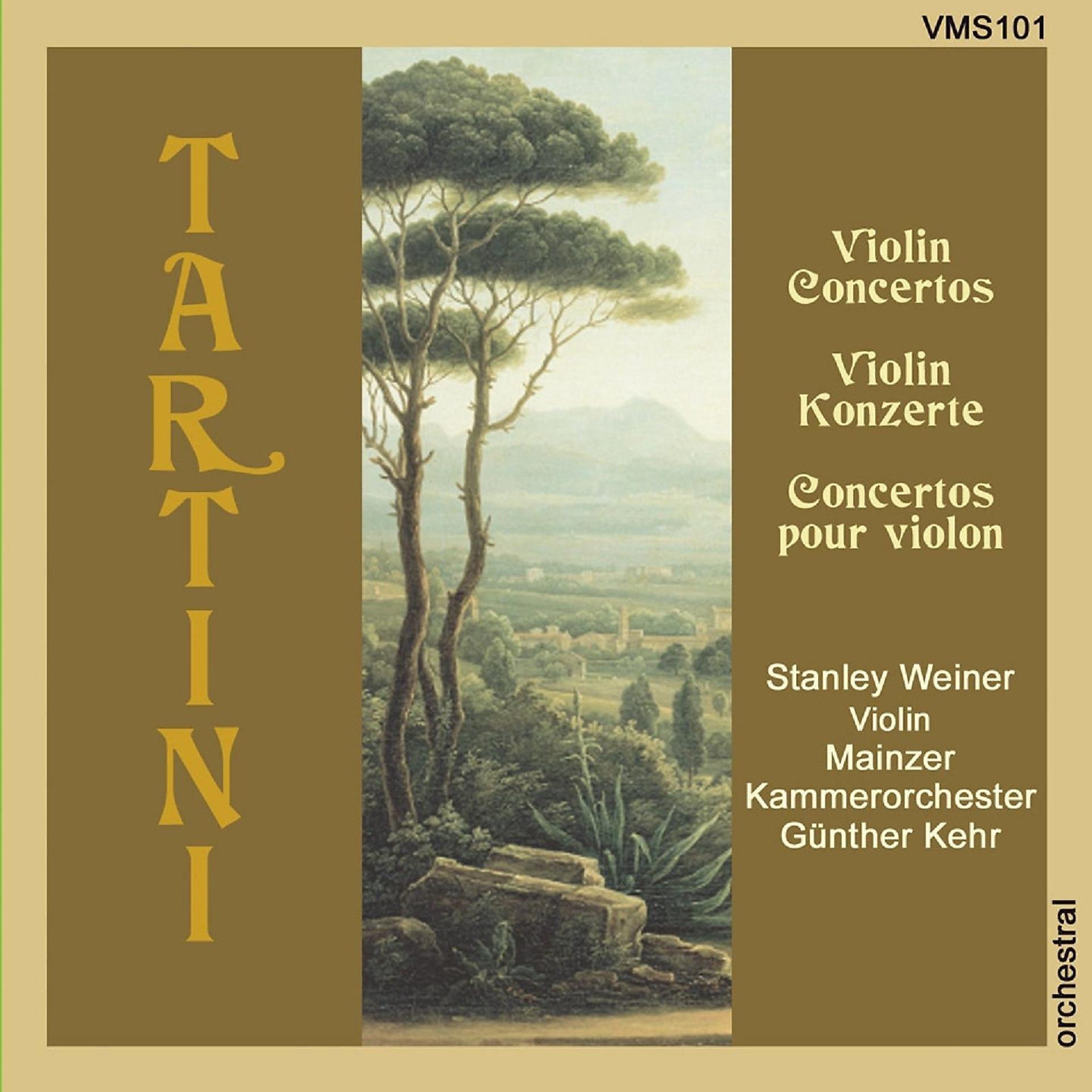 Постер альбома Tartini: Violin Concertos