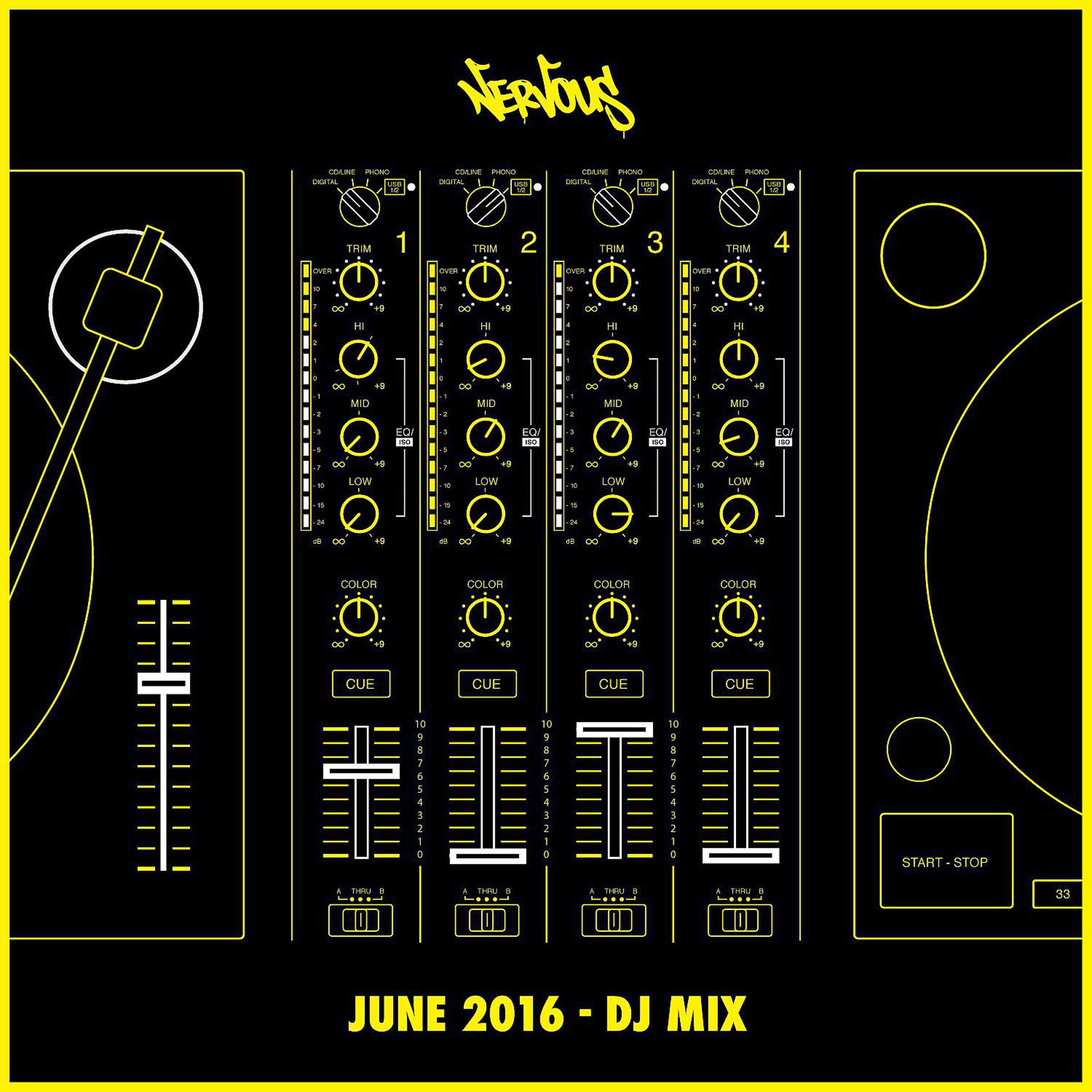 Постер альбома Nervous June 2016 - DJ Mix