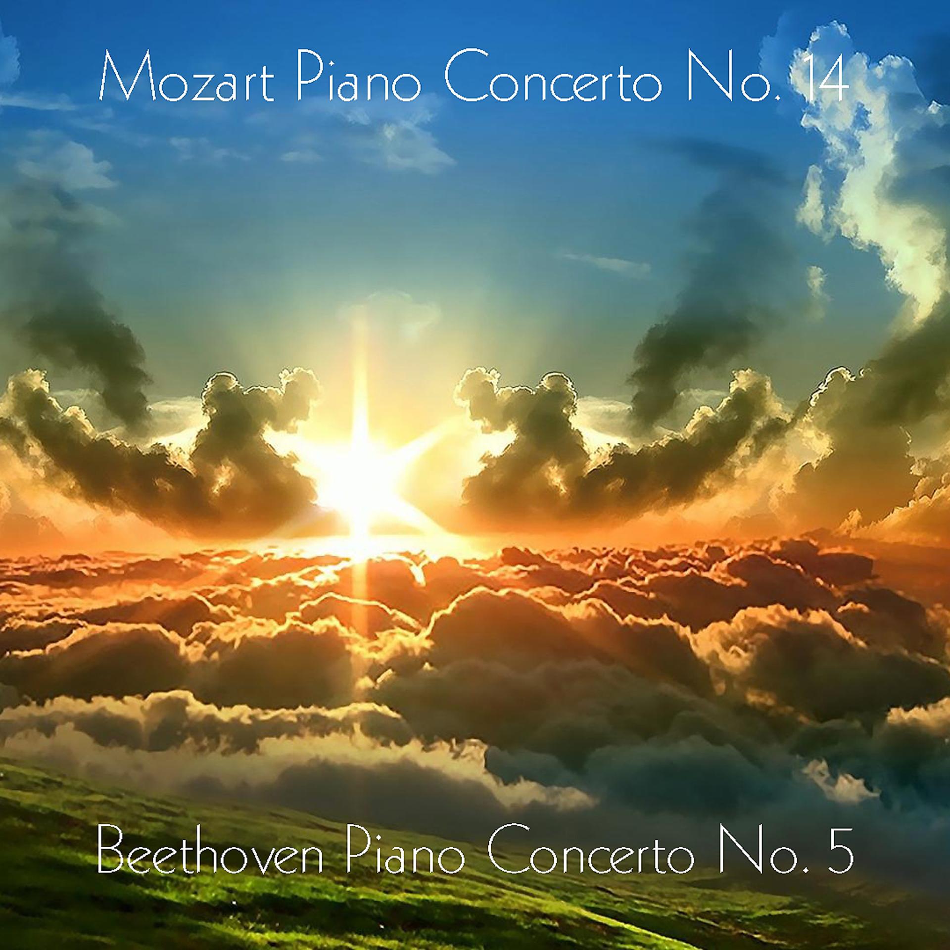 Постер альбома Mozart Piano Concerto No. 14 and Beethoven Piano Concerto No. 5