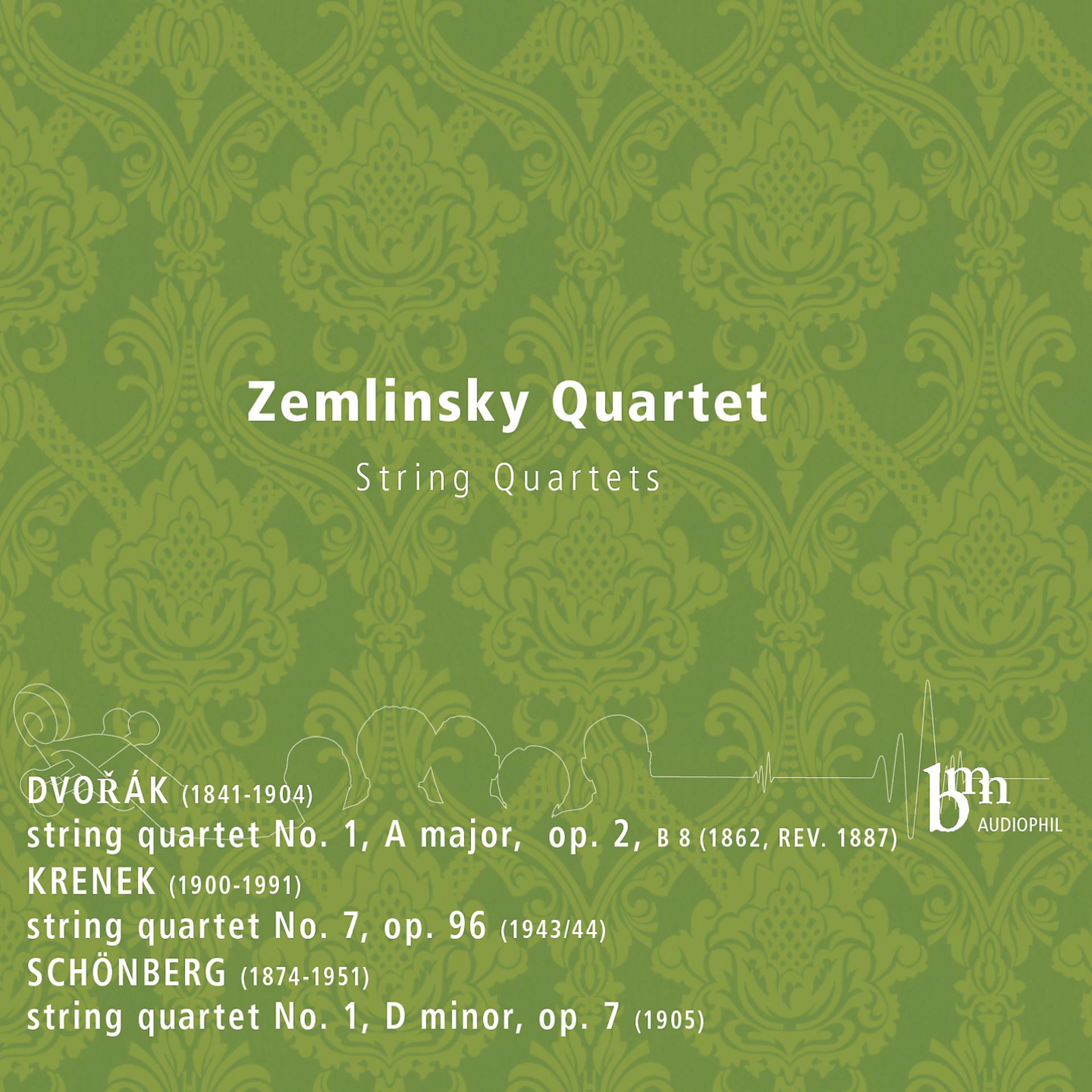 Постер альбома Dvořák, Krenek & Schönberg: Works for String Quartet