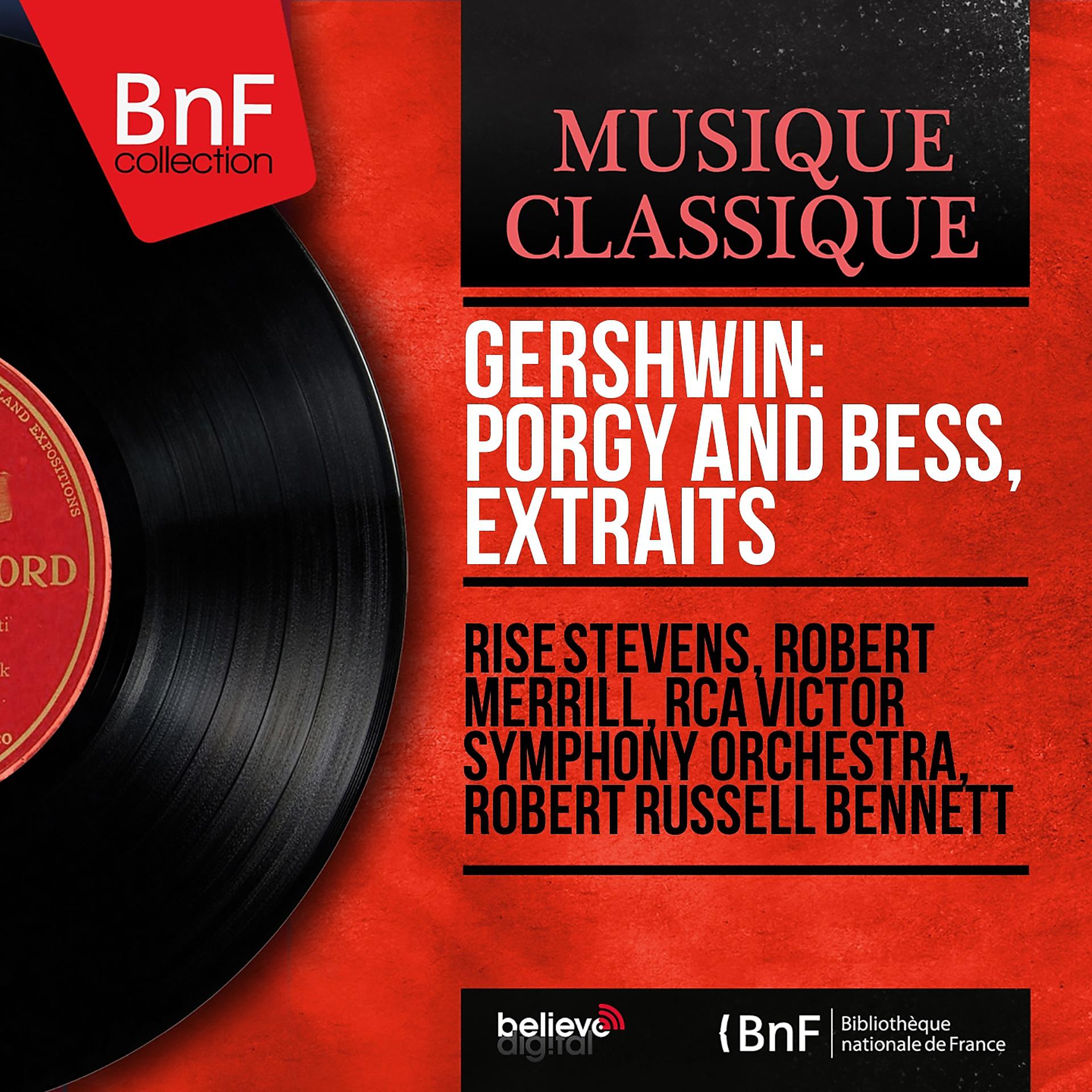 Постер альбома Gershwin: Porgy and Bess, extraits