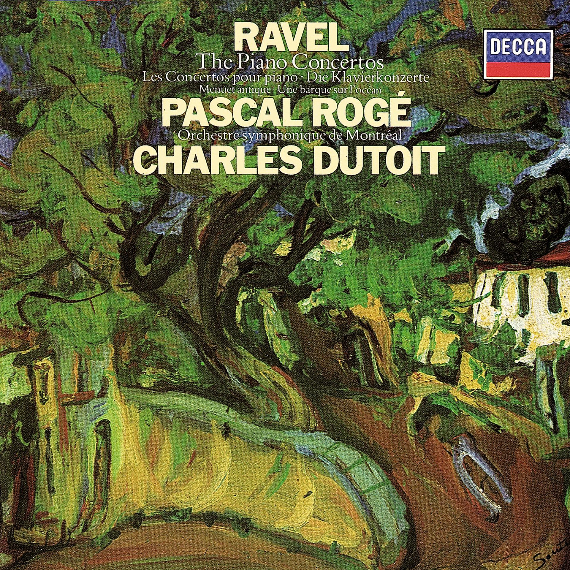 Постер альбома Ravel: Piano Concertos; Une barque sur l'océan; Fanfare; Menuet antique