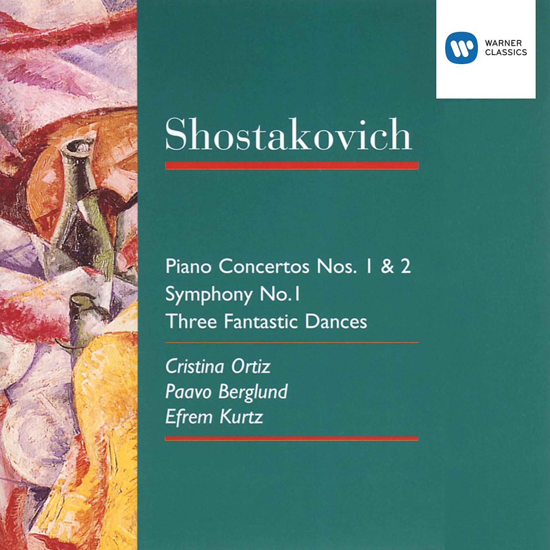 Постер альбома Shostakovich: Piano Concerto No. 1 + 2/Symphony No. 1/3 Fantastic Dances