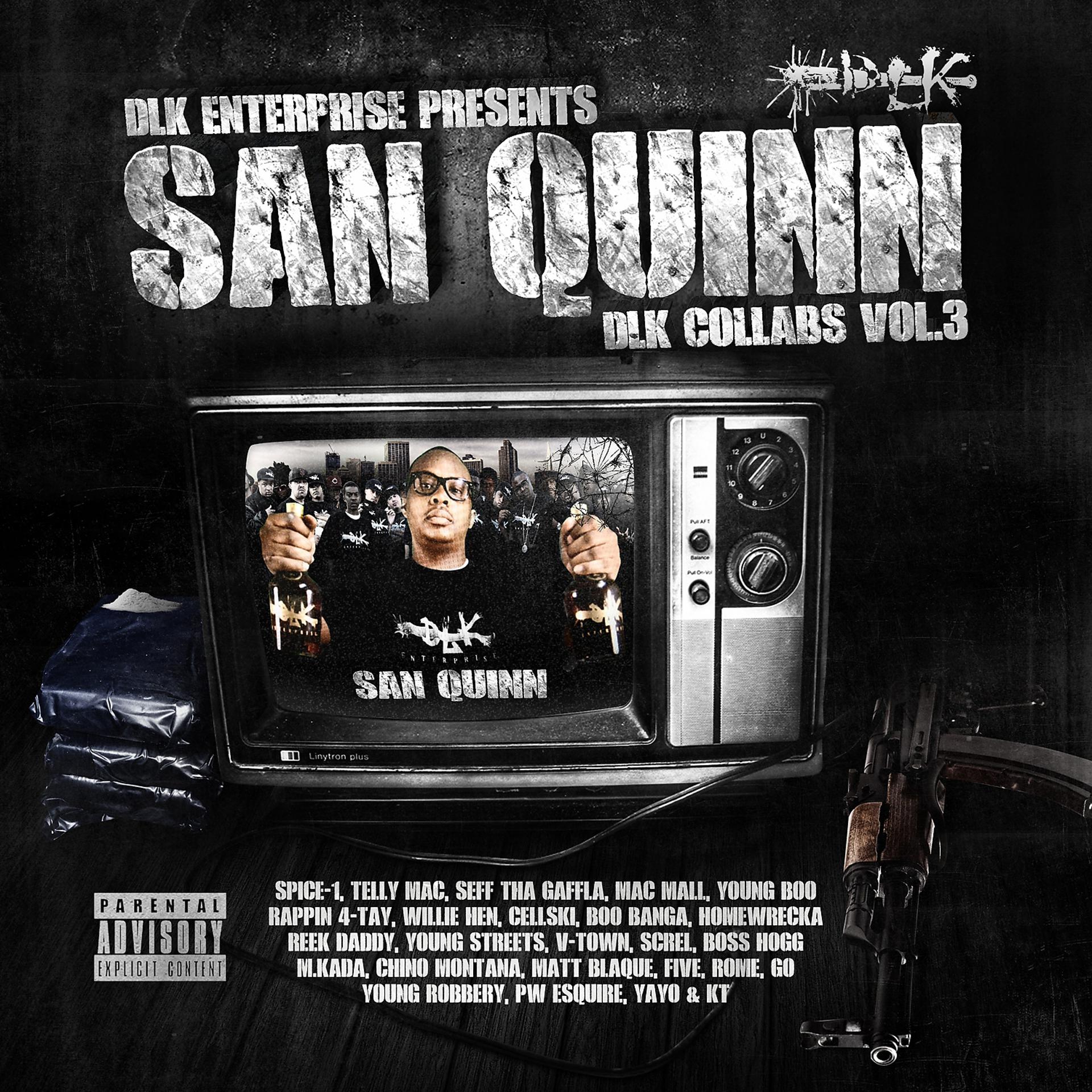 Постер альбома San Quinn: DLK Collabs Vol. 3