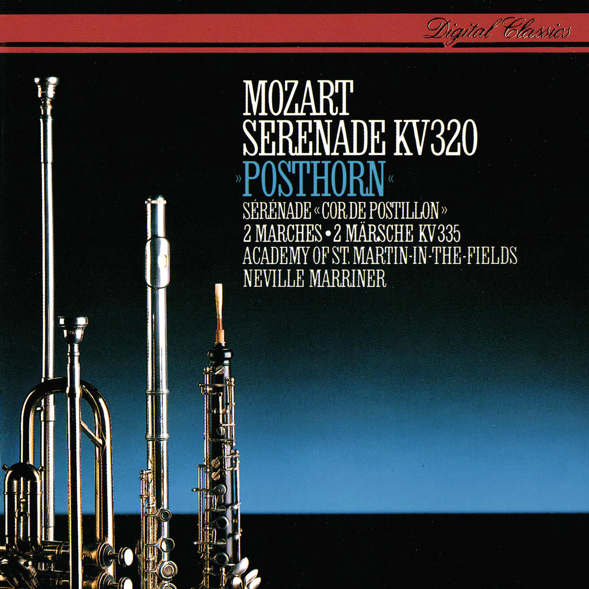 Постер альбома Mozart: Posthornserenade & Marches