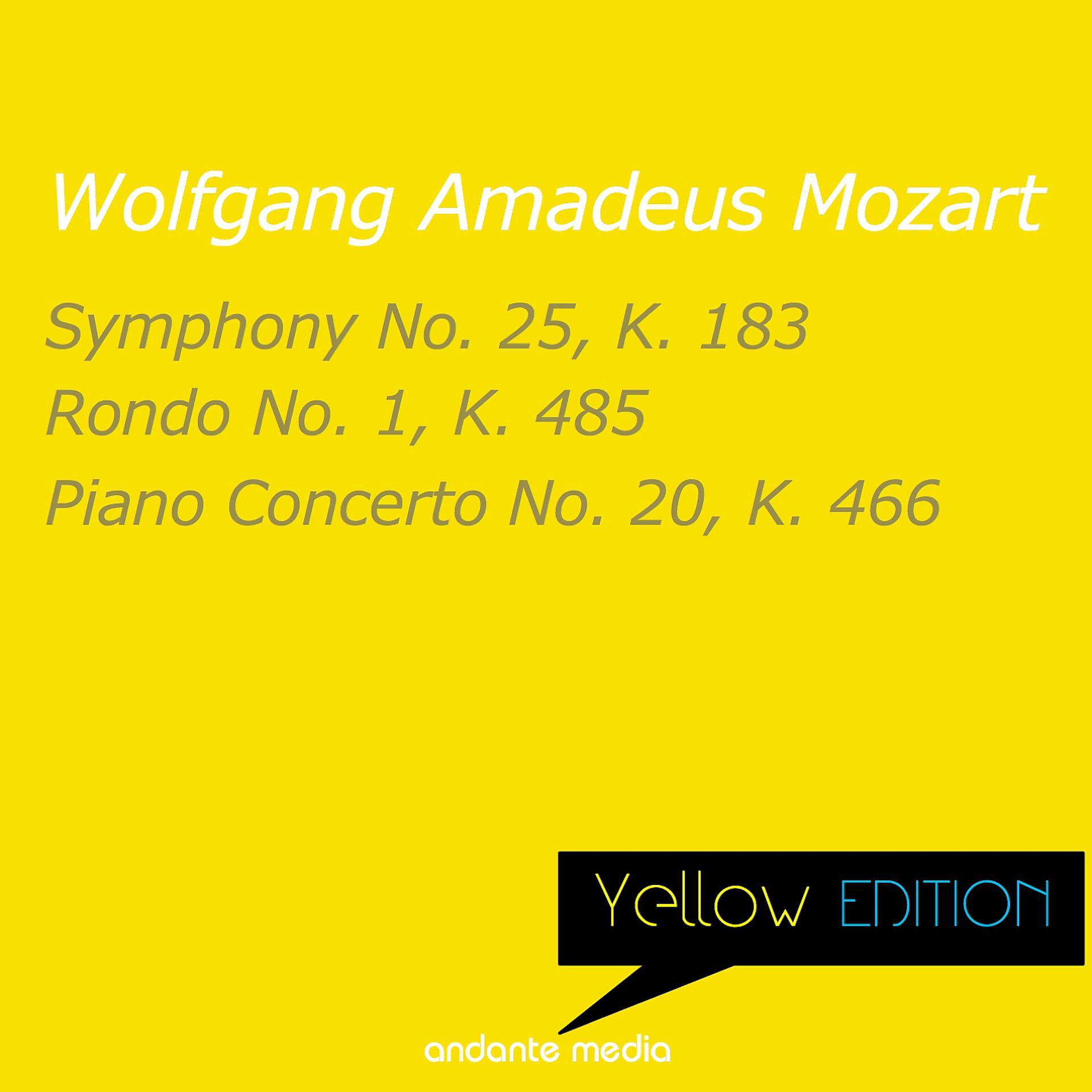 Постер альбома Yellow Edition - Mozart: Symphony No. 25, K. 183 & Piano Concerto No. 20, K. 466