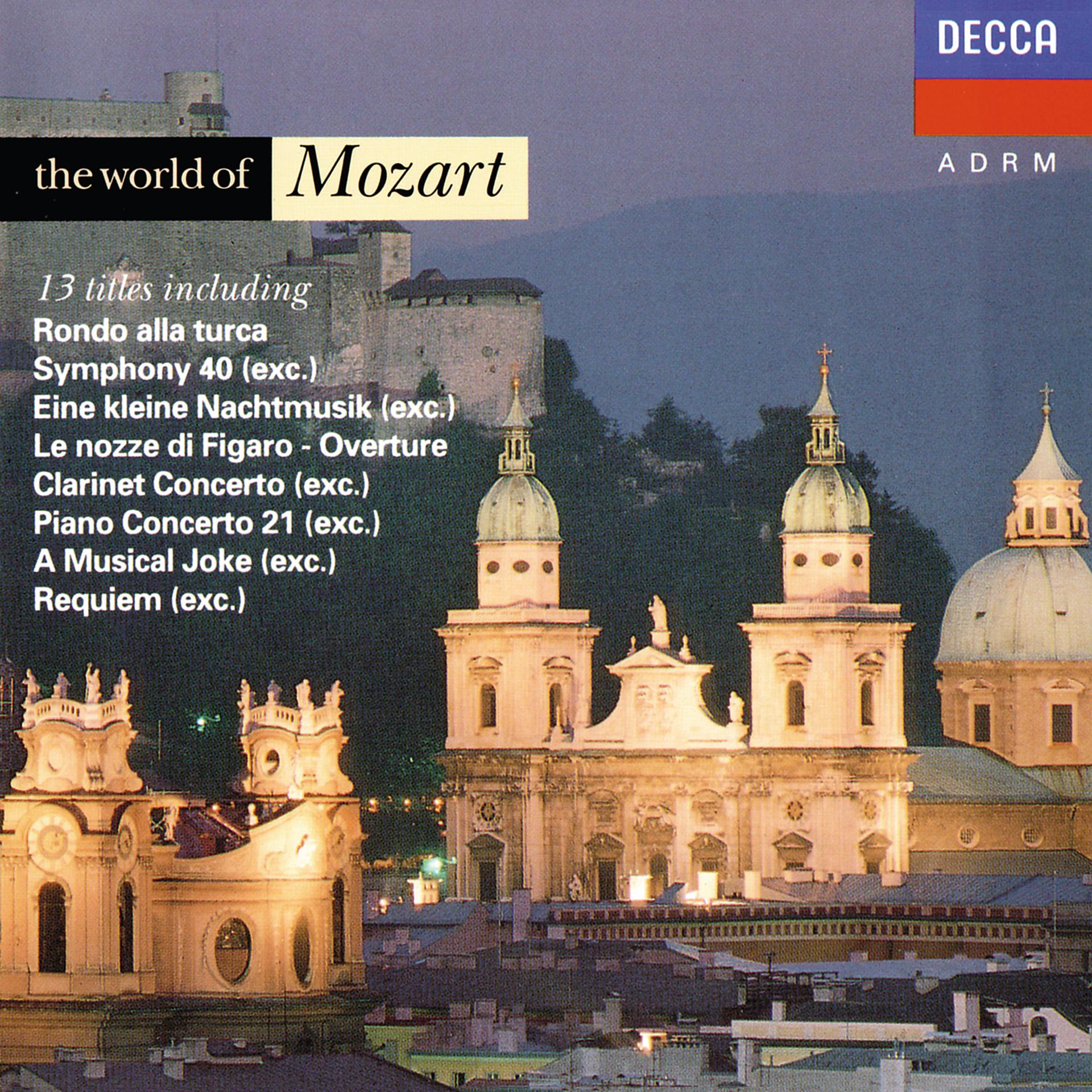 Постер альбома The World of Mozart