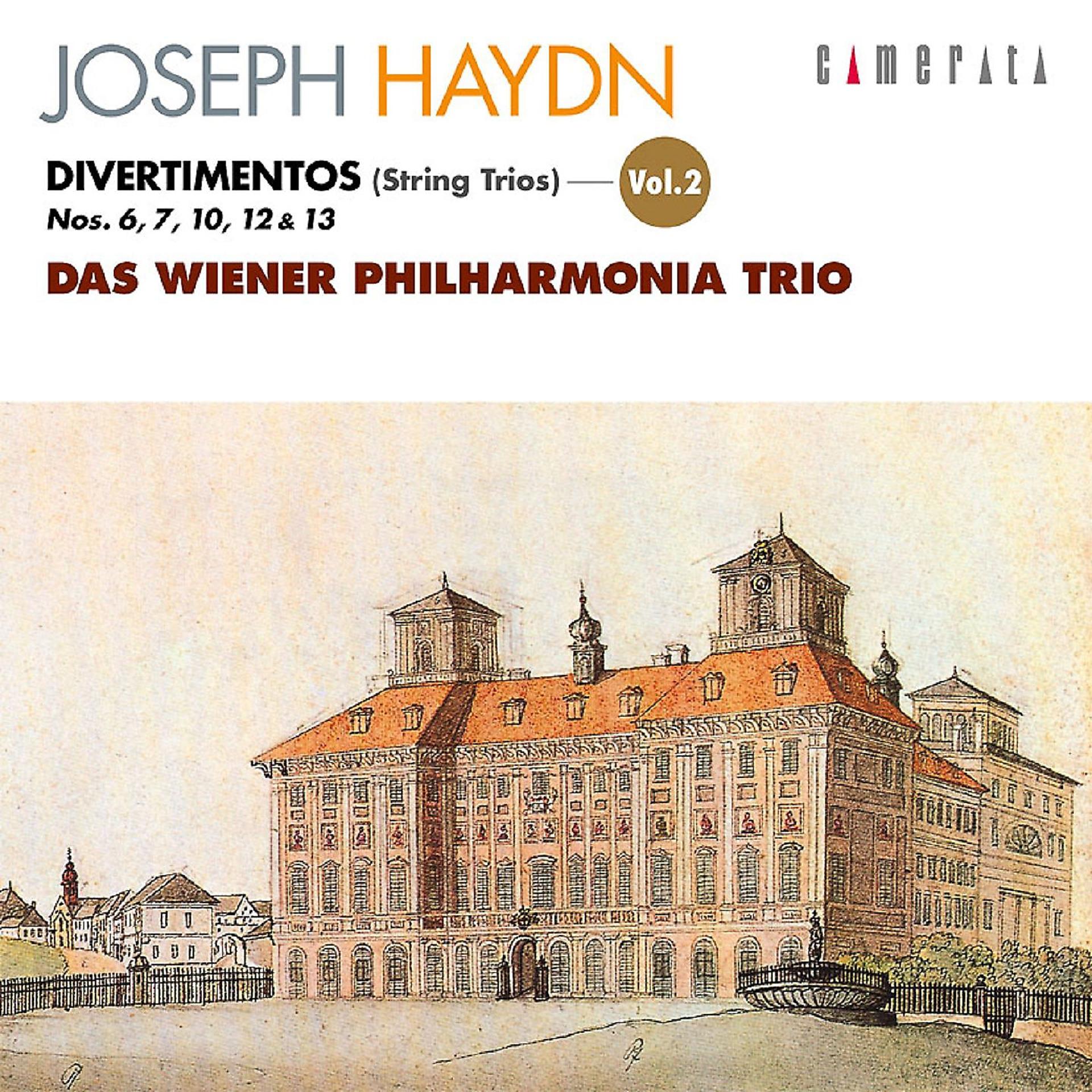 Постер альбома Haydn: Divertimentos Nos. 6, 7, 10, 12 & 13