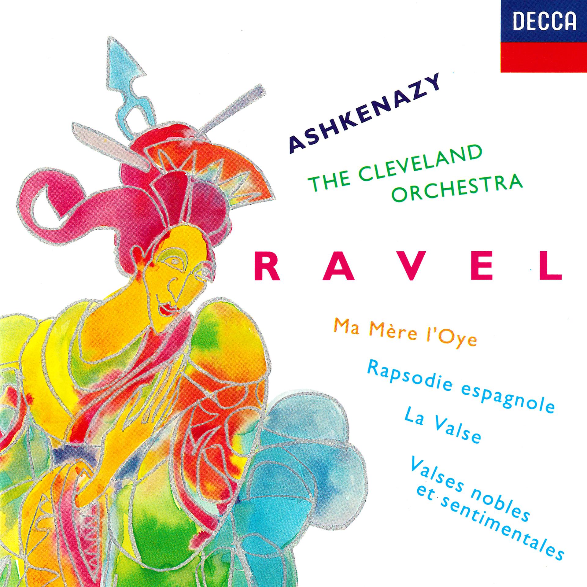 Постер альбома Ravel: Rapsodie espagnole; La Valse; Ma mère l'oye; Valses nobles et sentimentales