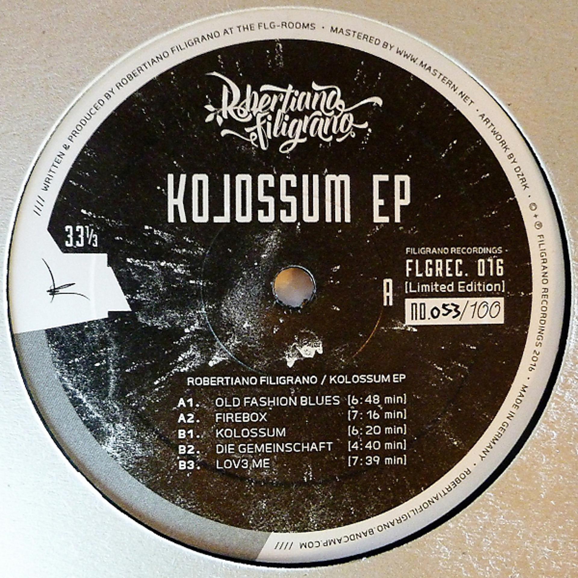 Постер альбома KOLOSSUM EP
