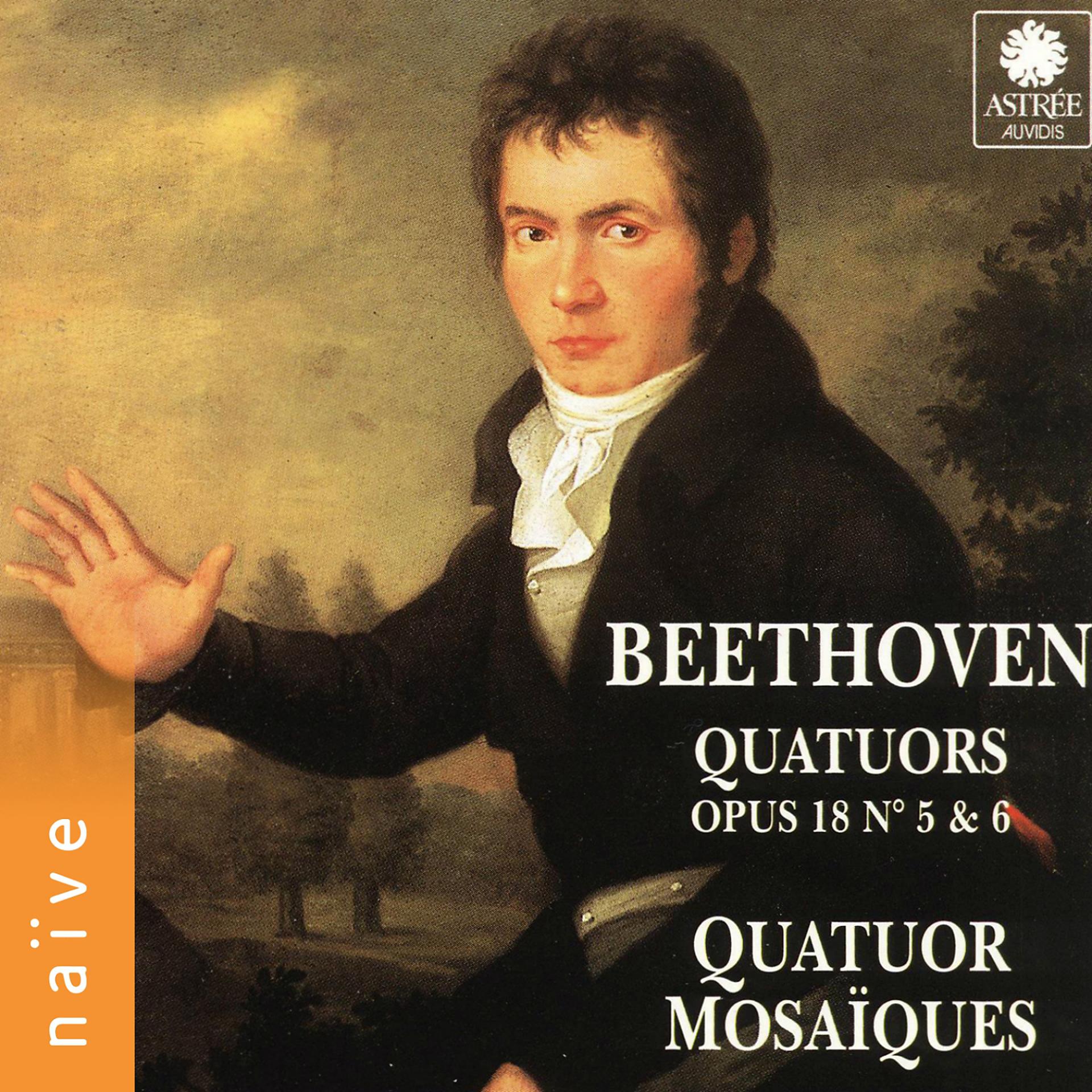 Постер альбома Beethoven: Quatuors, Op. 18 Nos. 5 et 6