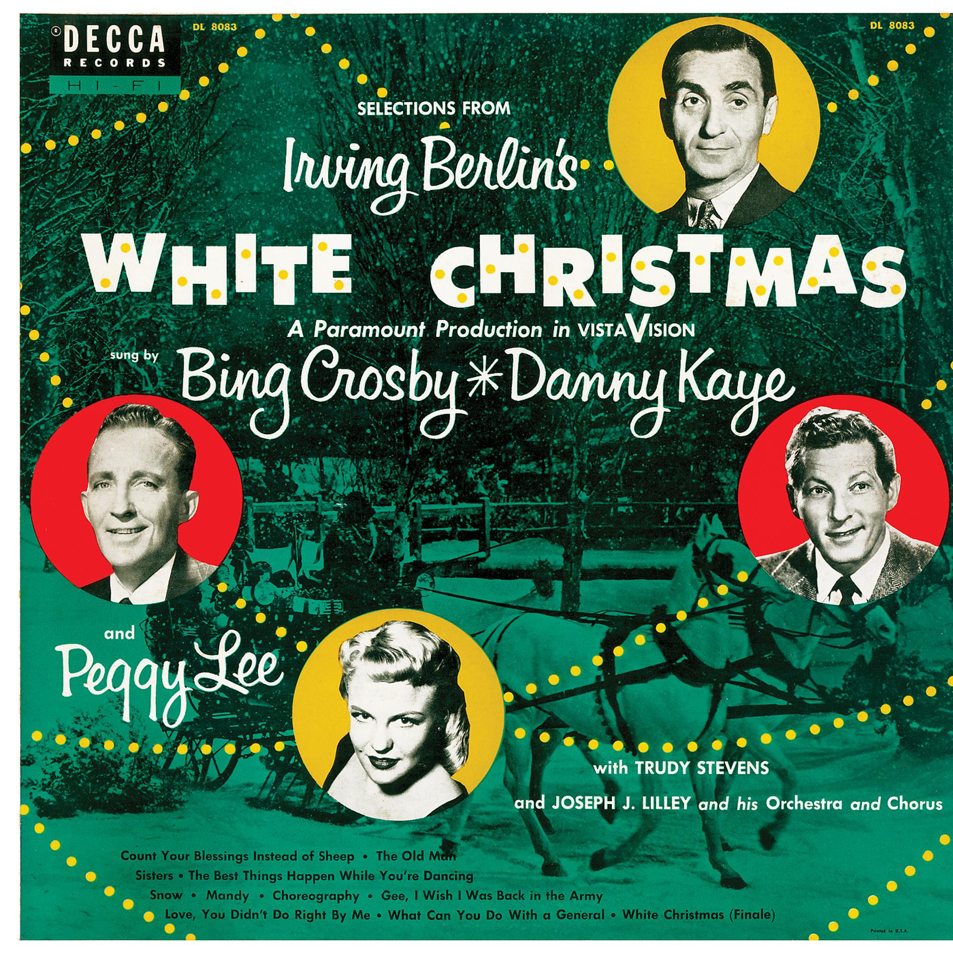 Постер альбома Selections From Irving Berlin's White Christmas