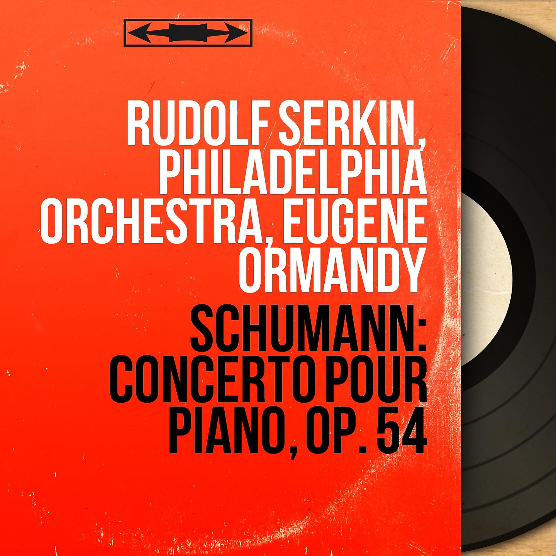 Постер альбома Schumann: Concerto pour piano, Op. 54