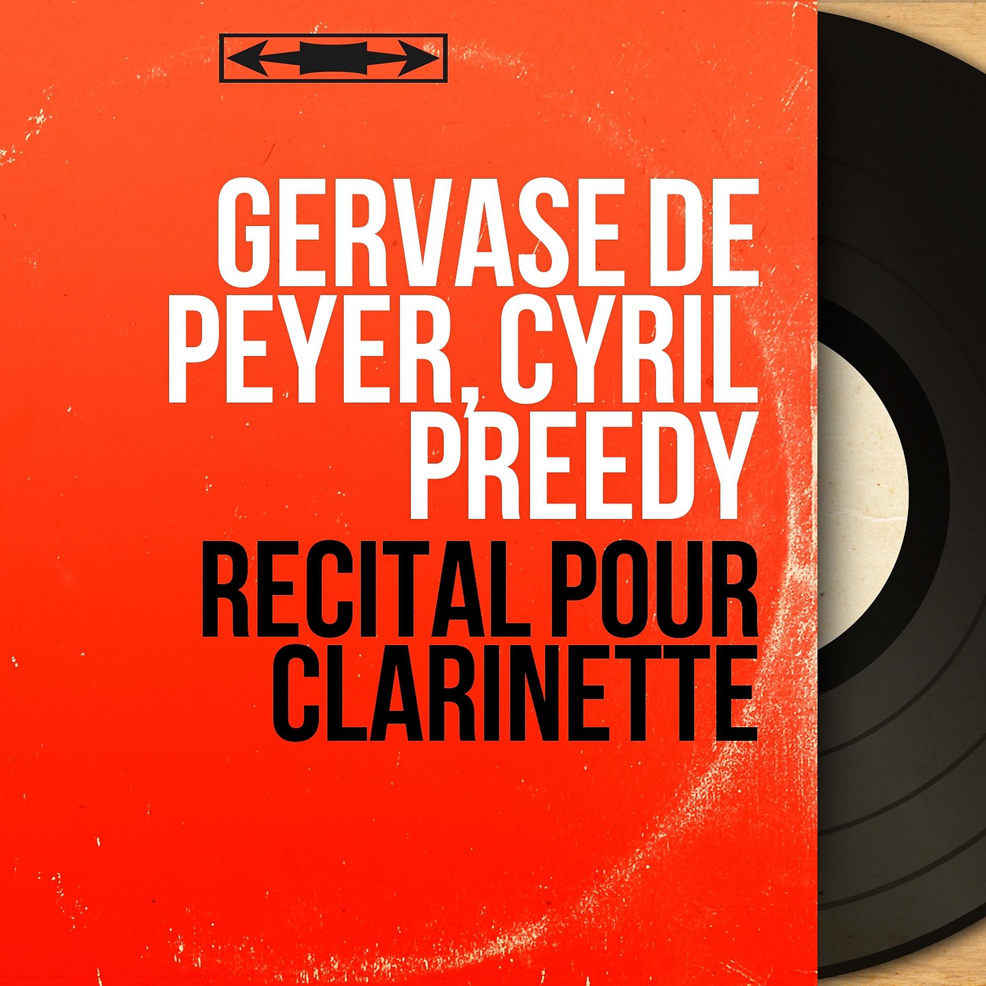 Постер альбома Récital pour clarinette