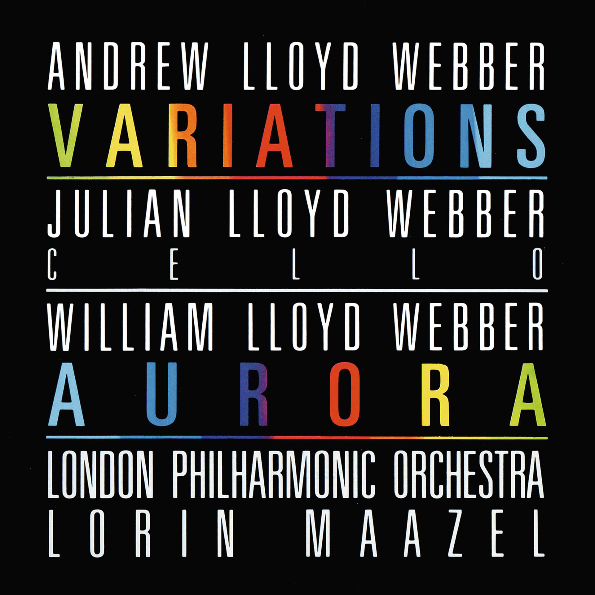 Постер альбома Lloyd Webber: Variations / William Lloyd Webber: Aurora