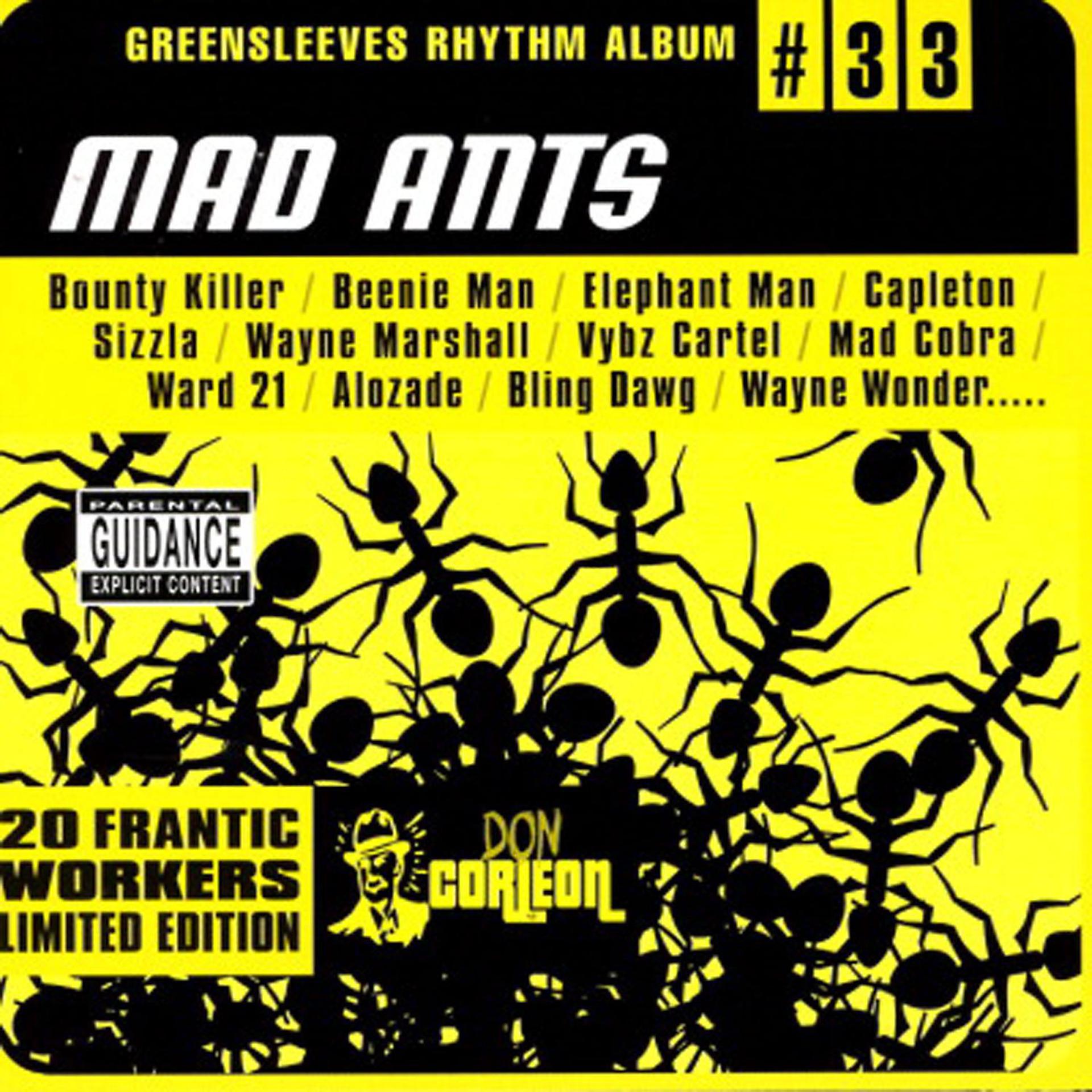 Постер альбома Greensleeves Rhythm Album #33: Mad Ants