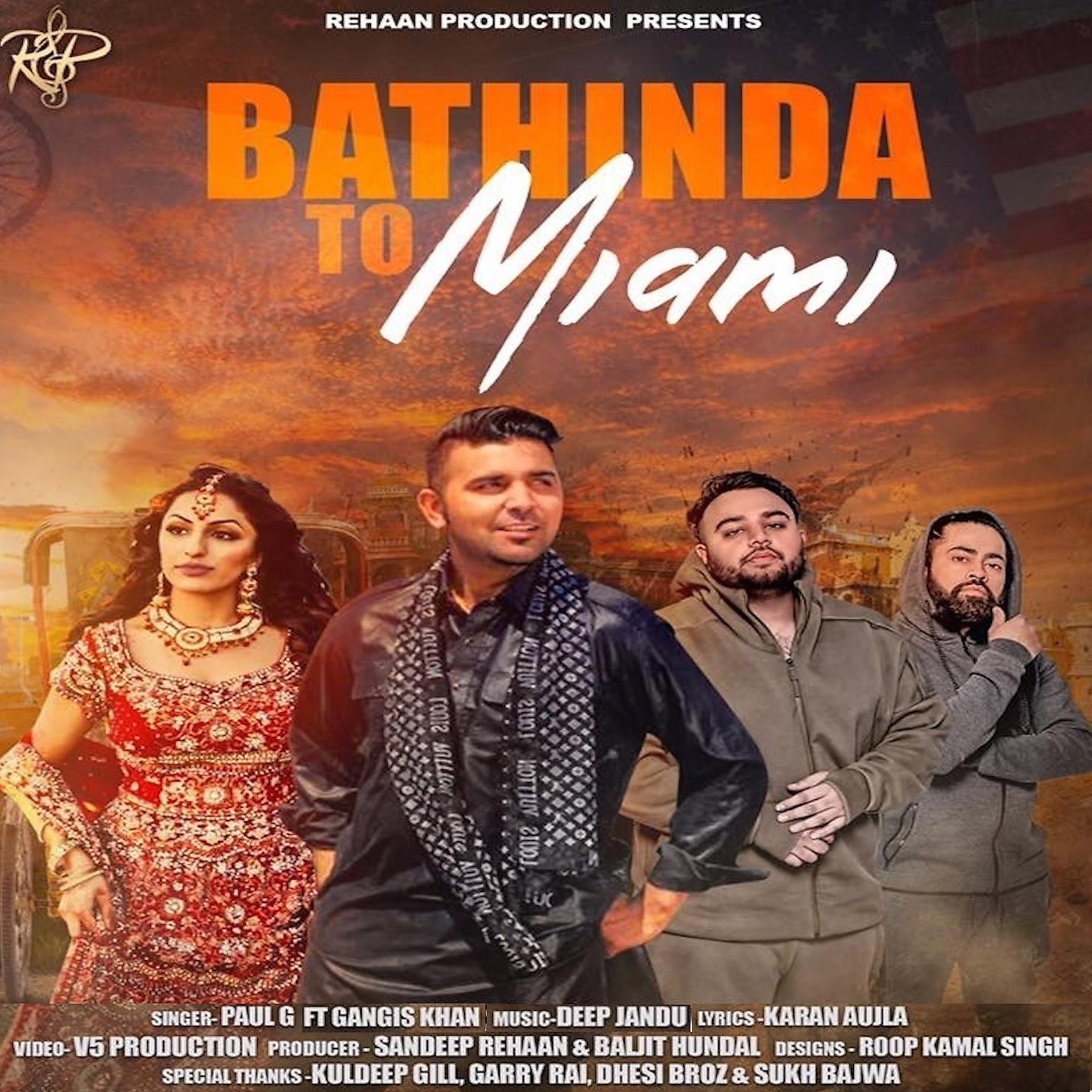 Постер альбома Bathinda To Miami